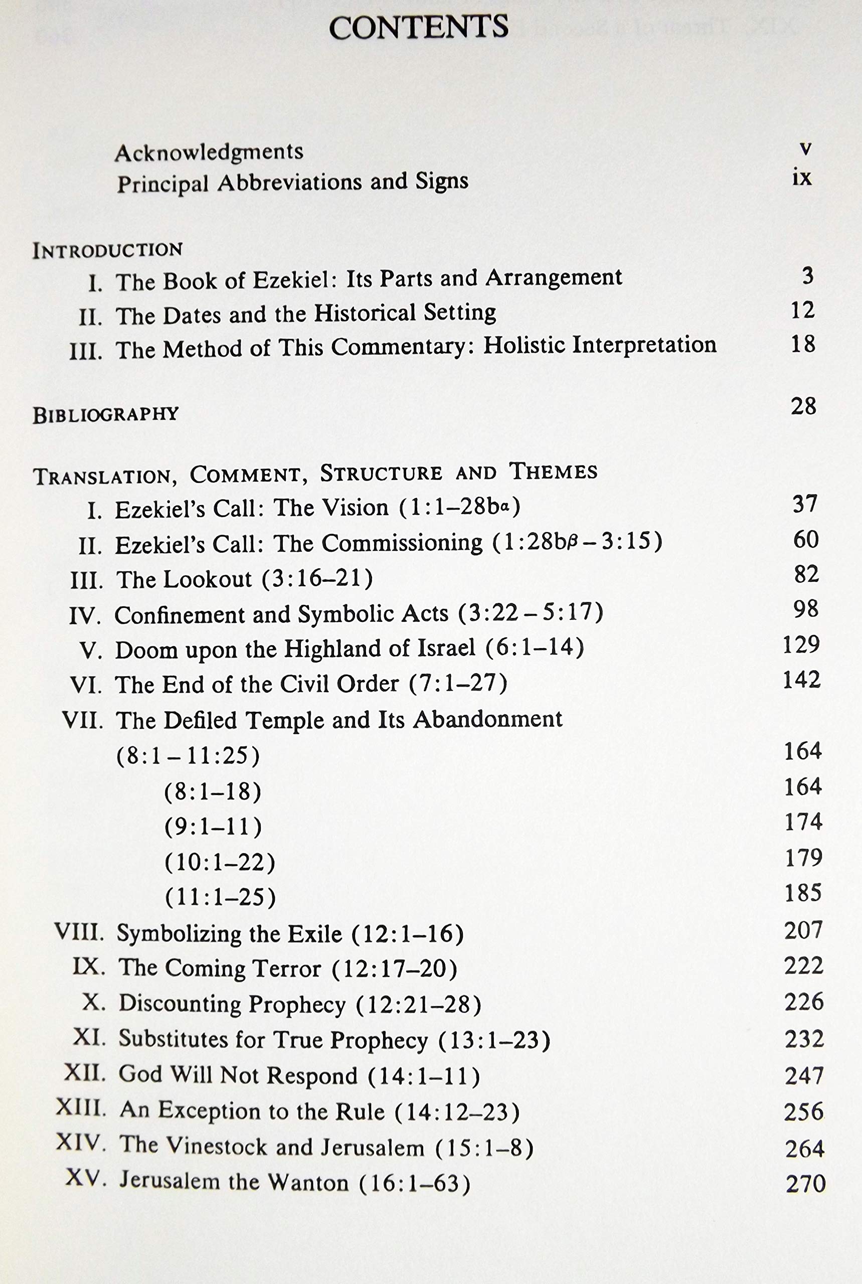 Ezekiel, 1-20: A New Translation With Introduction and Commentary (Anchor Bible, Vol. 22) used book depot