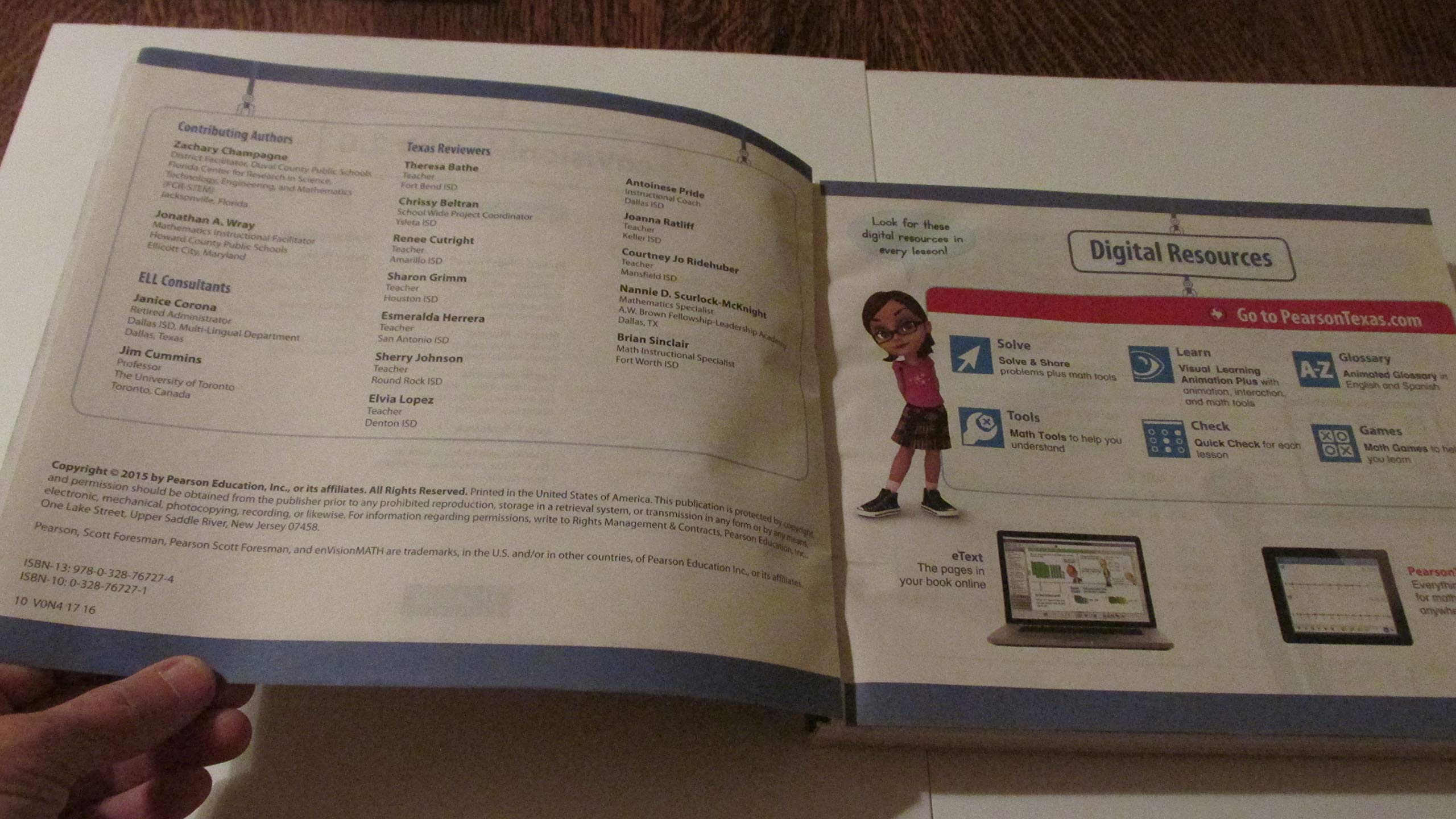 Pearson Texas, enVision MATH 2.0, Grade 2, Volume 2, Topics 9-16, 9780328767274, 0328767271