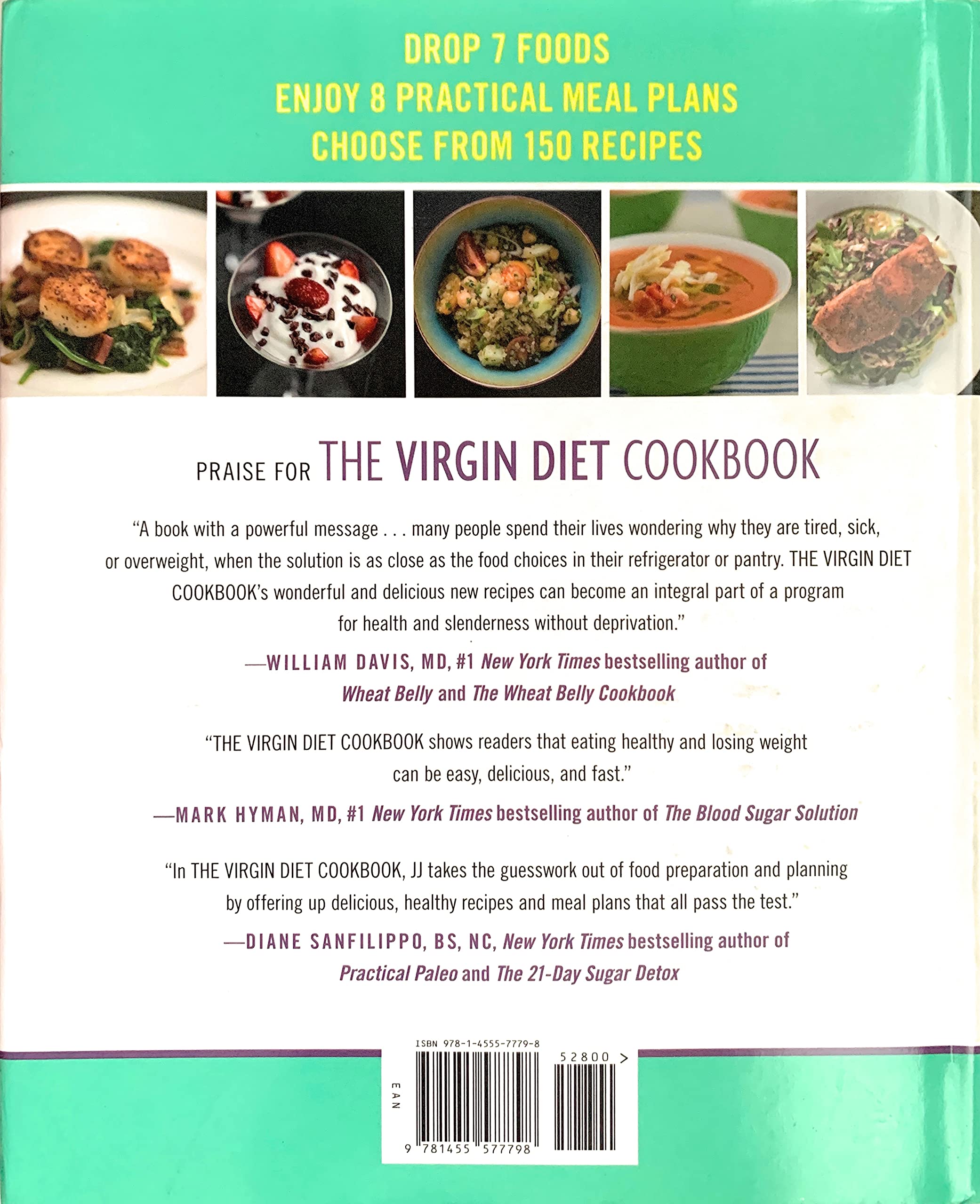 The Virgin Diet Cookbook: 150 Easy and Delicious Recipes to Lose Weight and Feel Better Fast used book depot
