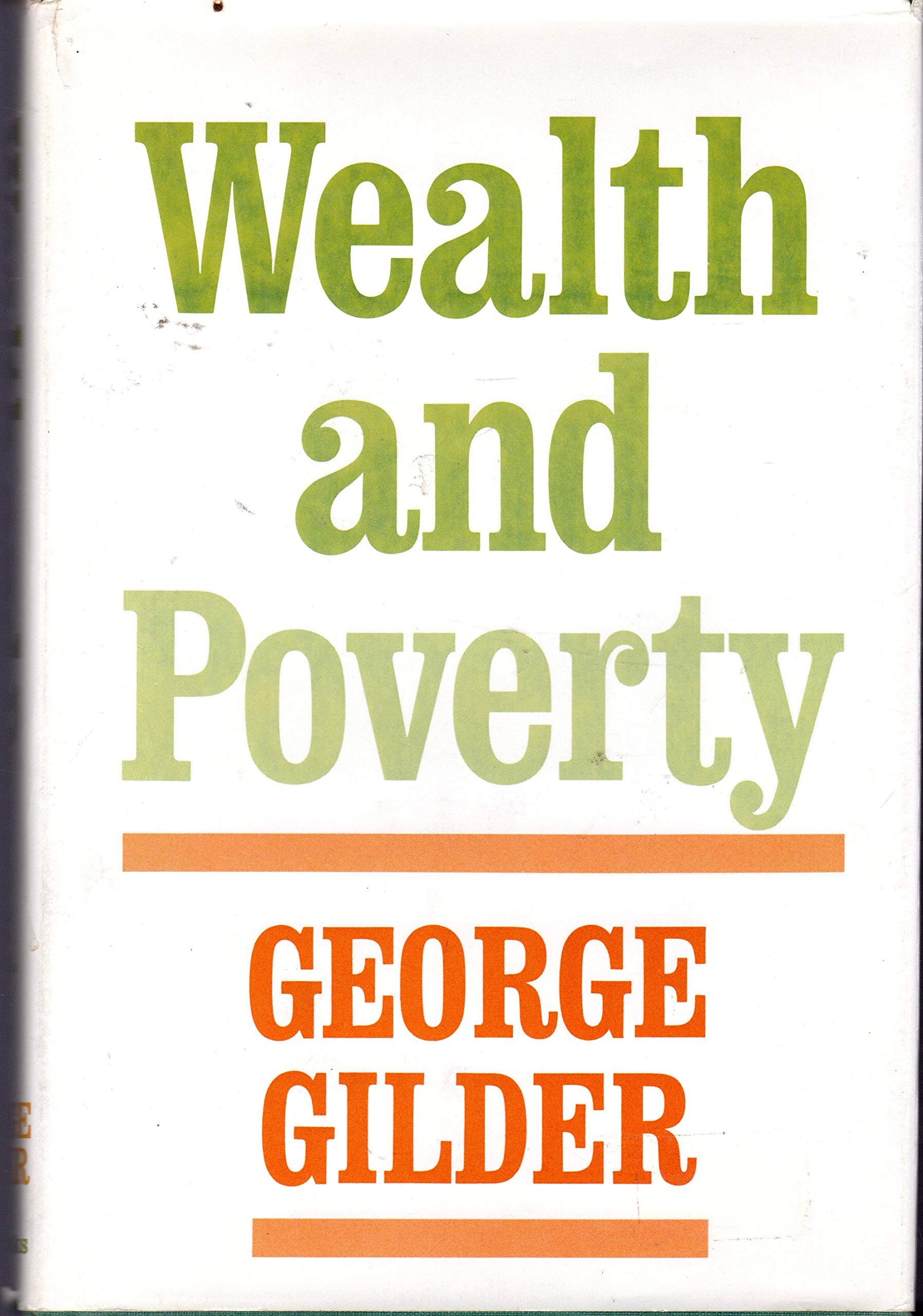 Wealth And Poverty used book depot