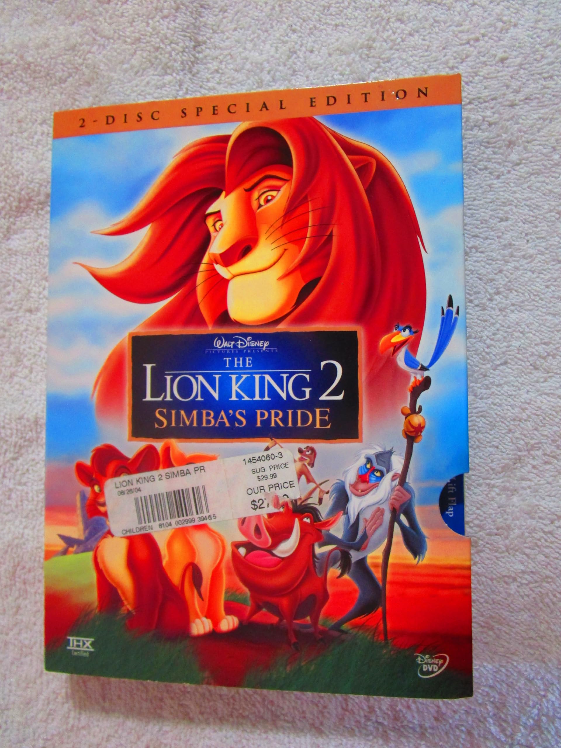 The Lion King 2: Simba's Pride (Two-Disc Special Edition) [DVD] used book depot