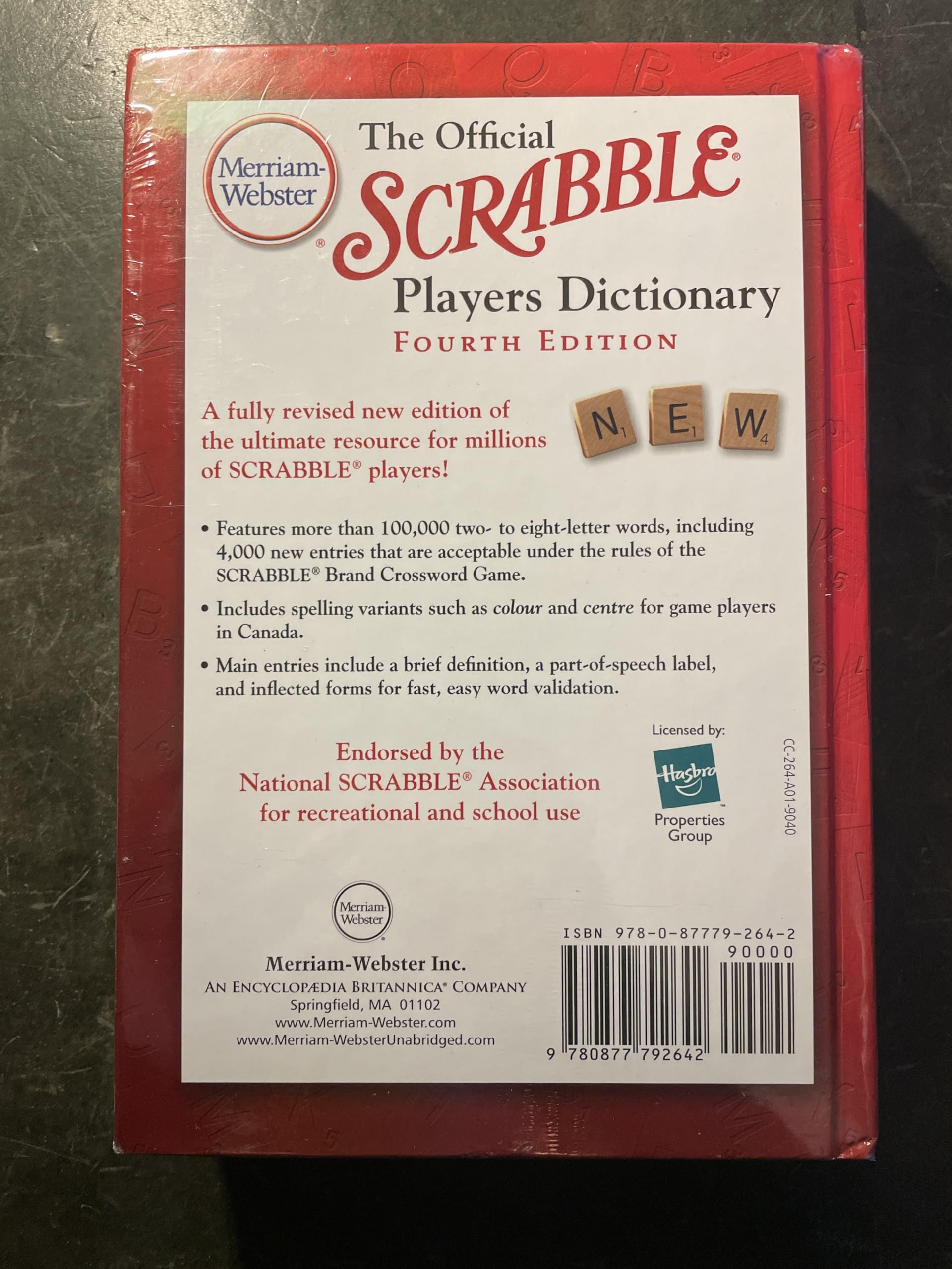The Official Scrabble Players Dictionary