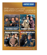 TCM Greatest Classic Legends Film Collection: Humphrey Bogart (They Drive by Night / Across the Pacific / Passage to Marseille / Action in the North Atlantic) used book depot