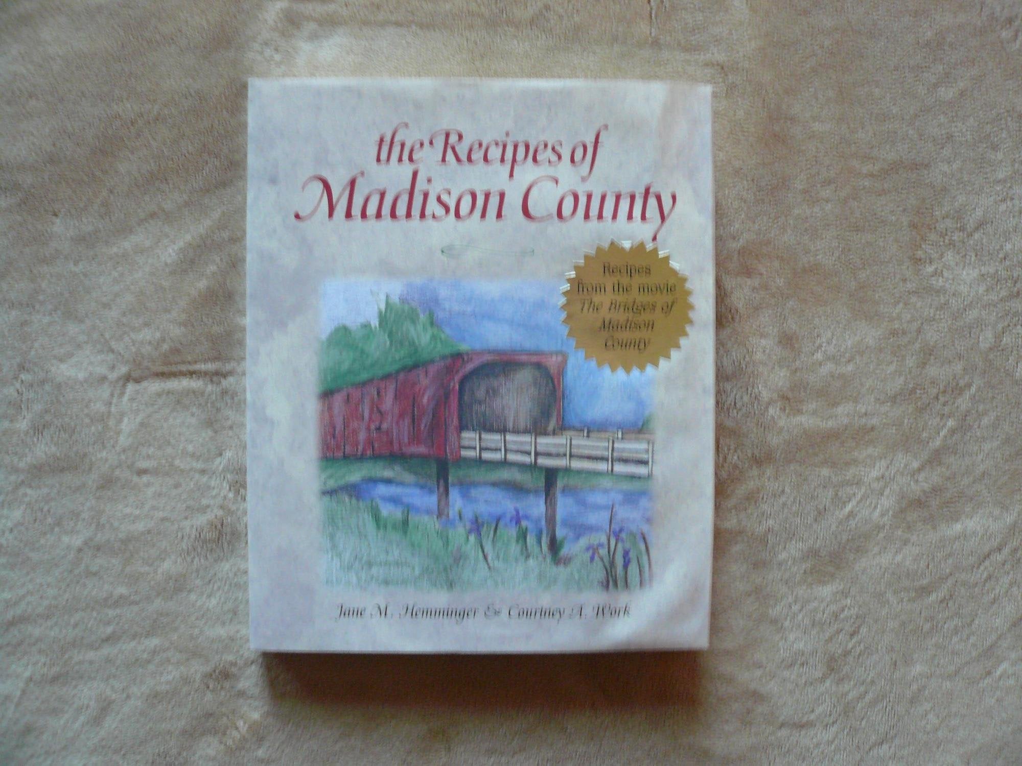 The Recipes of Madison County used book depot