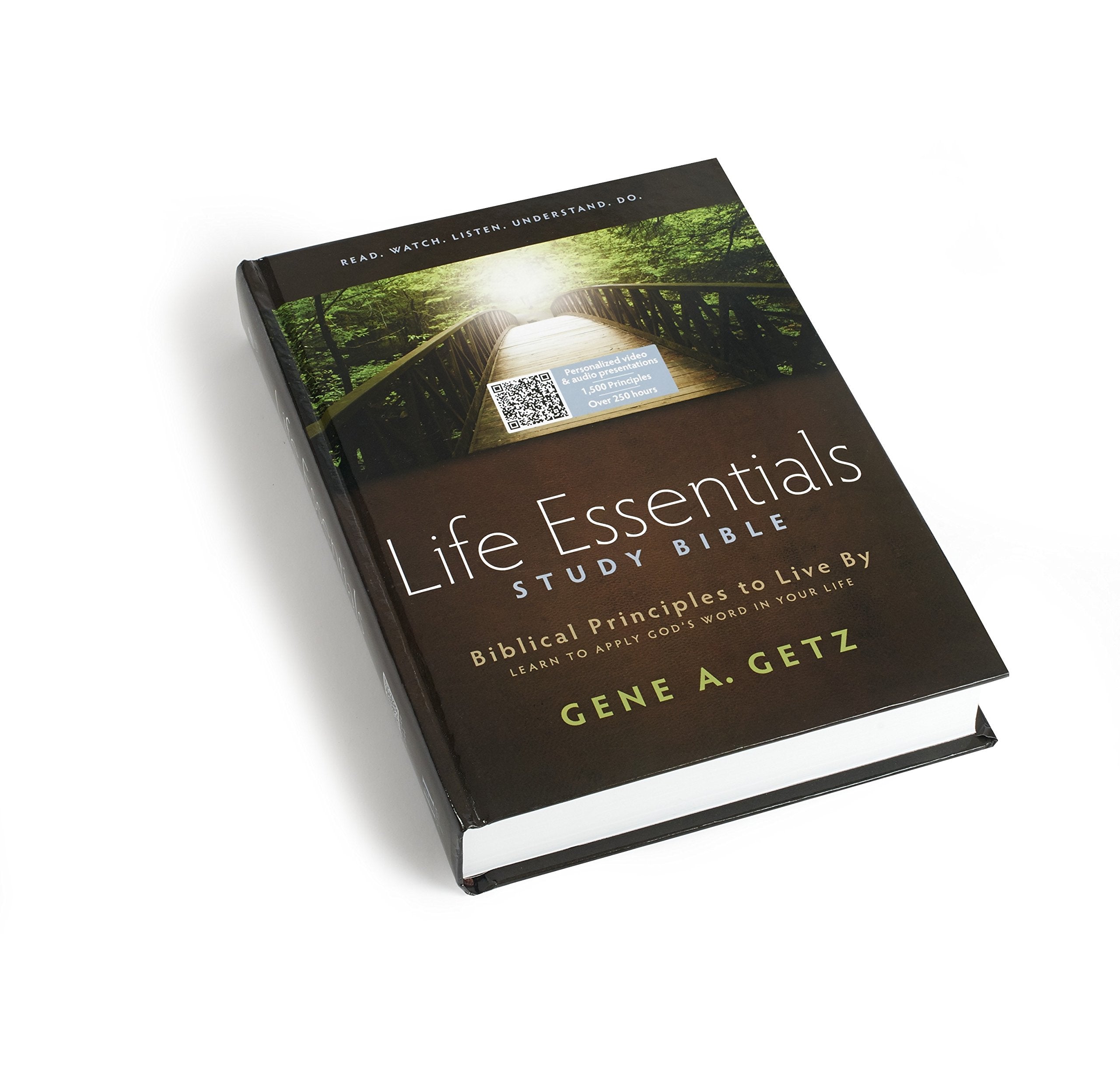 Life Essentials Study Bible, Hardcover Indexed: Biblical Principles to Live By used book depot