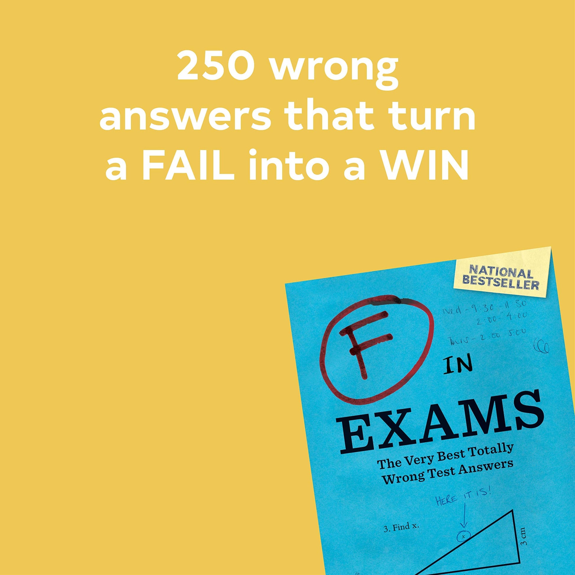 F in Exams: The Very Best Totally Wrong Test Answers used book depot