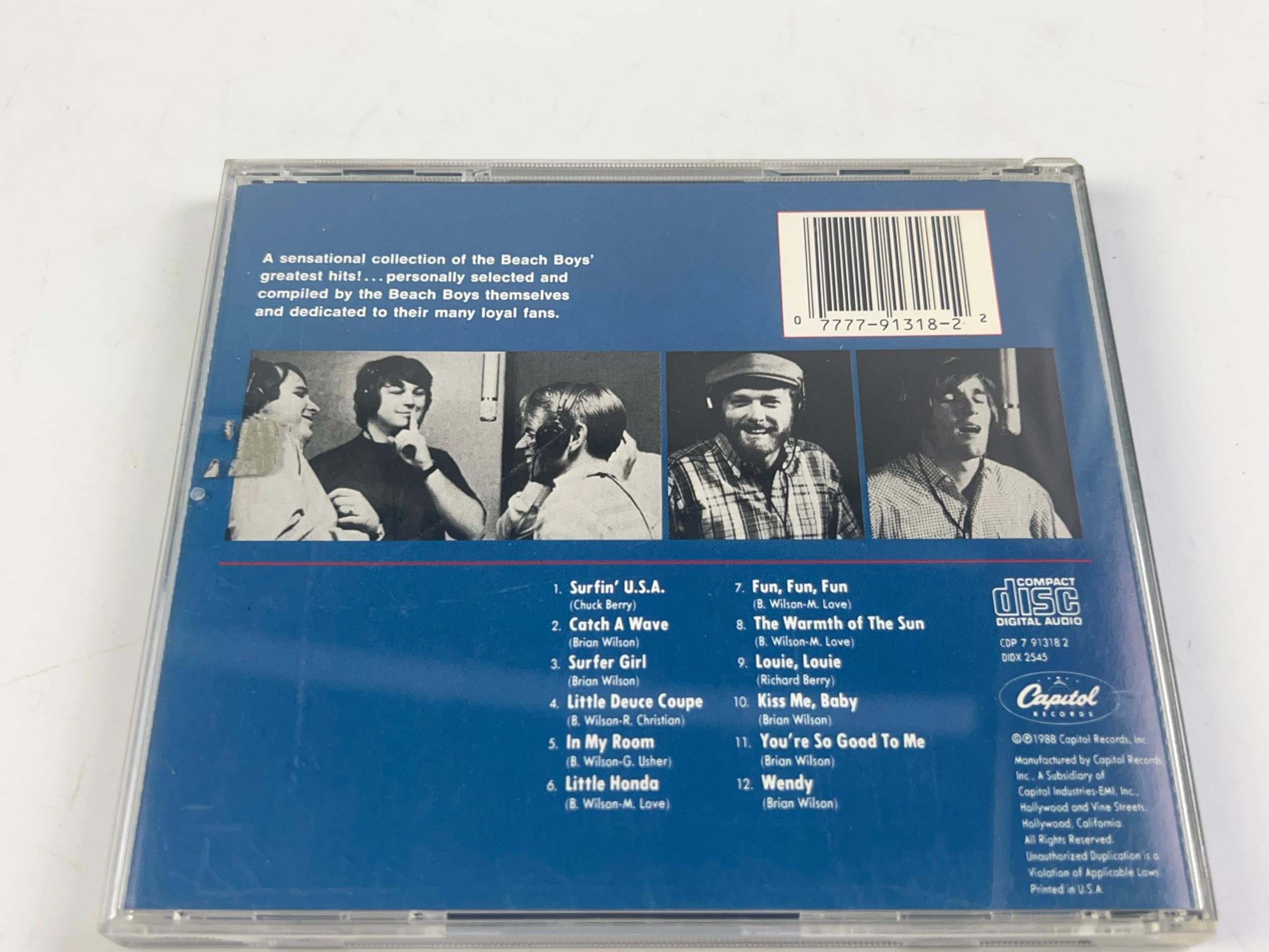The Best of The Beach Boys used book depot