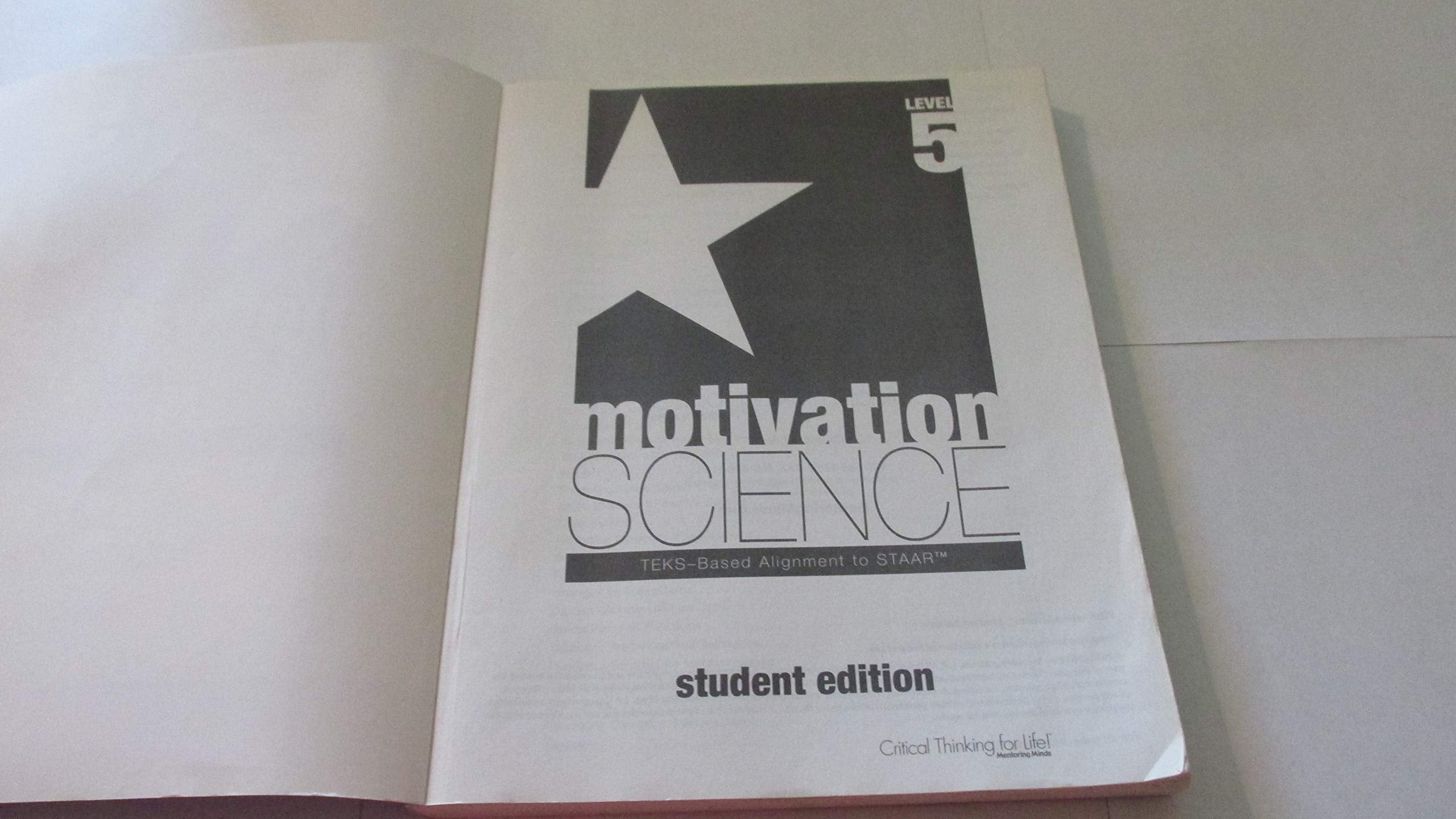 Mentoring Minds Motivation Science Level 5 (Student Edition) by Mentoring Minds (2014-08-02)