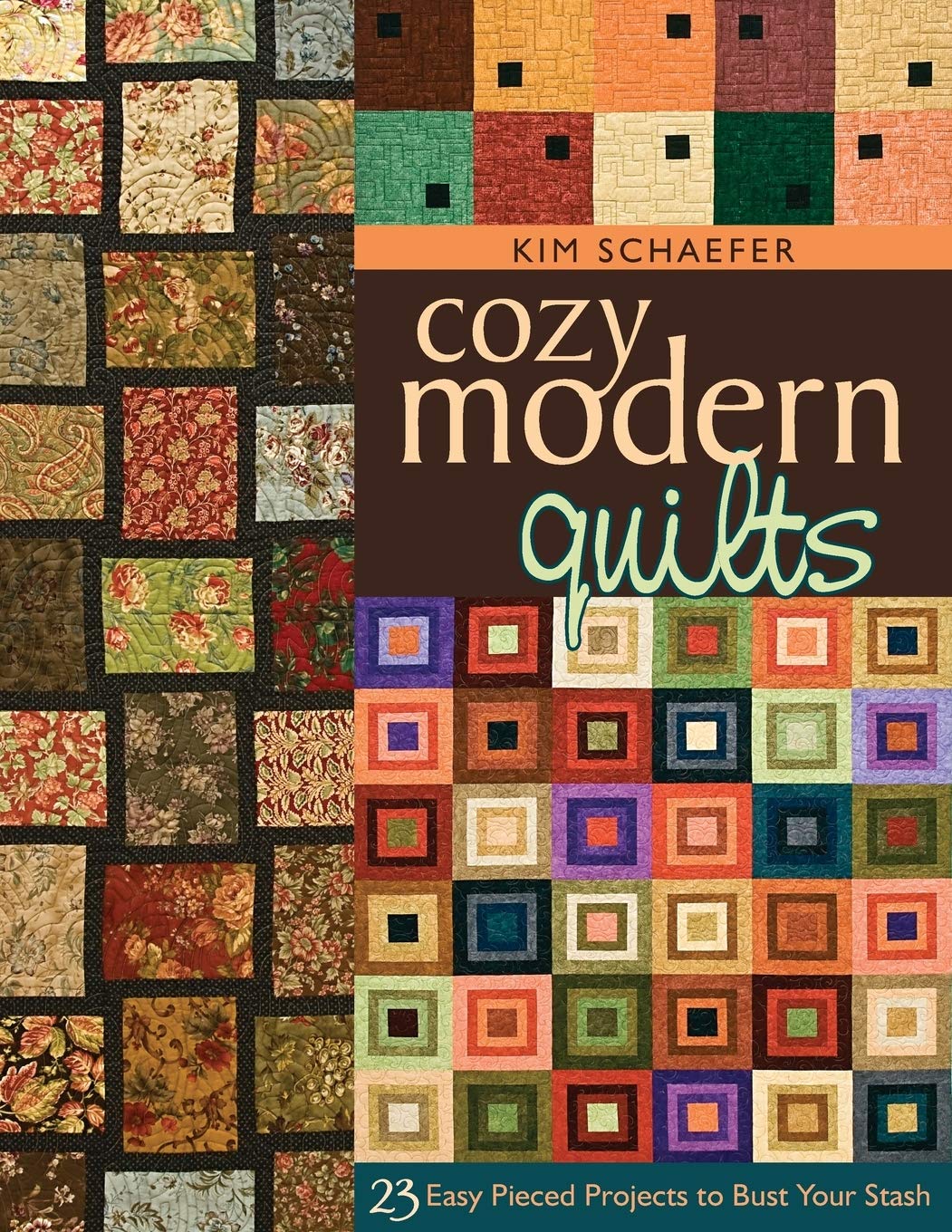 Cozy Modern Quilts: 23 Easy Pieced Projects to Bust Your Stash used book depot