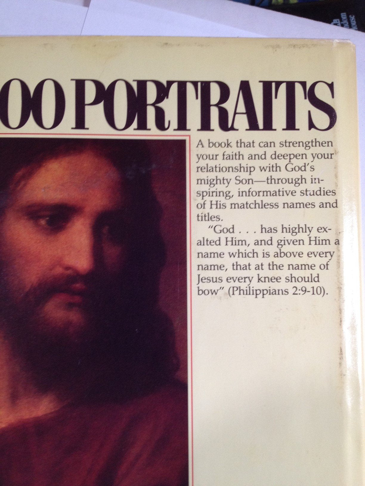 100 Portraits of Christ: Meet the Master in a Gallery of His Many Names and Titles used book depot