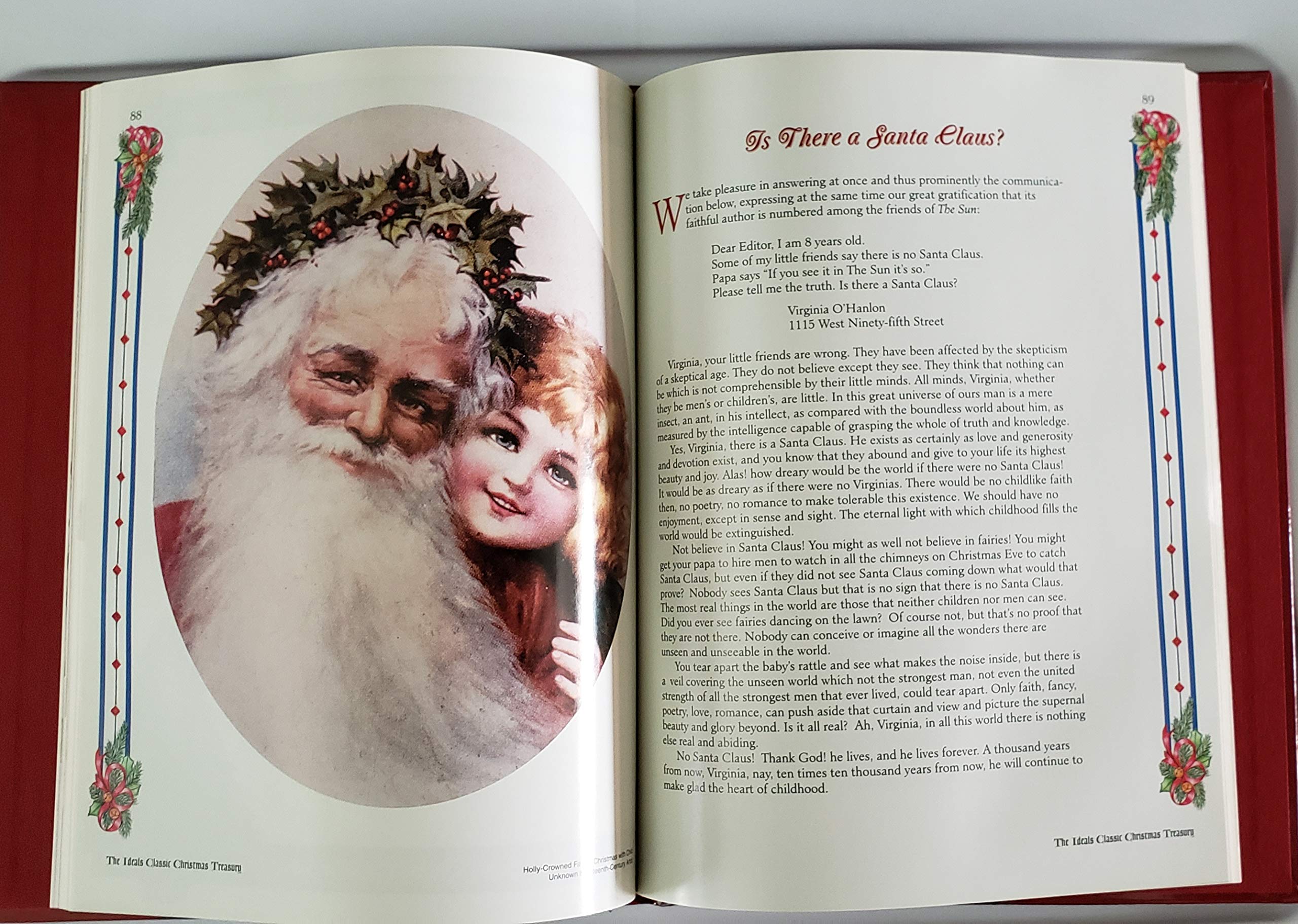 The Ideals Classic Christmas Treasury used book depot