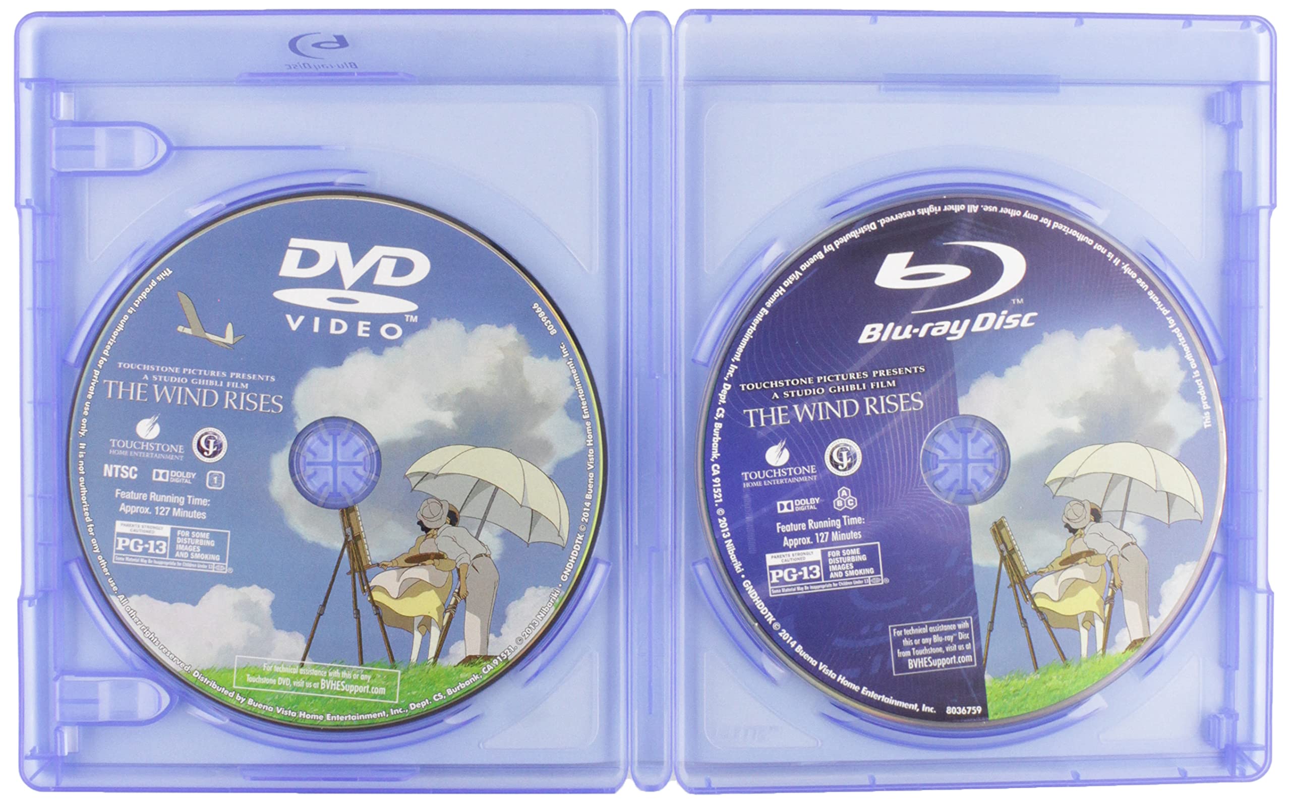 The Wind Rises (Blu-ray + DVD)