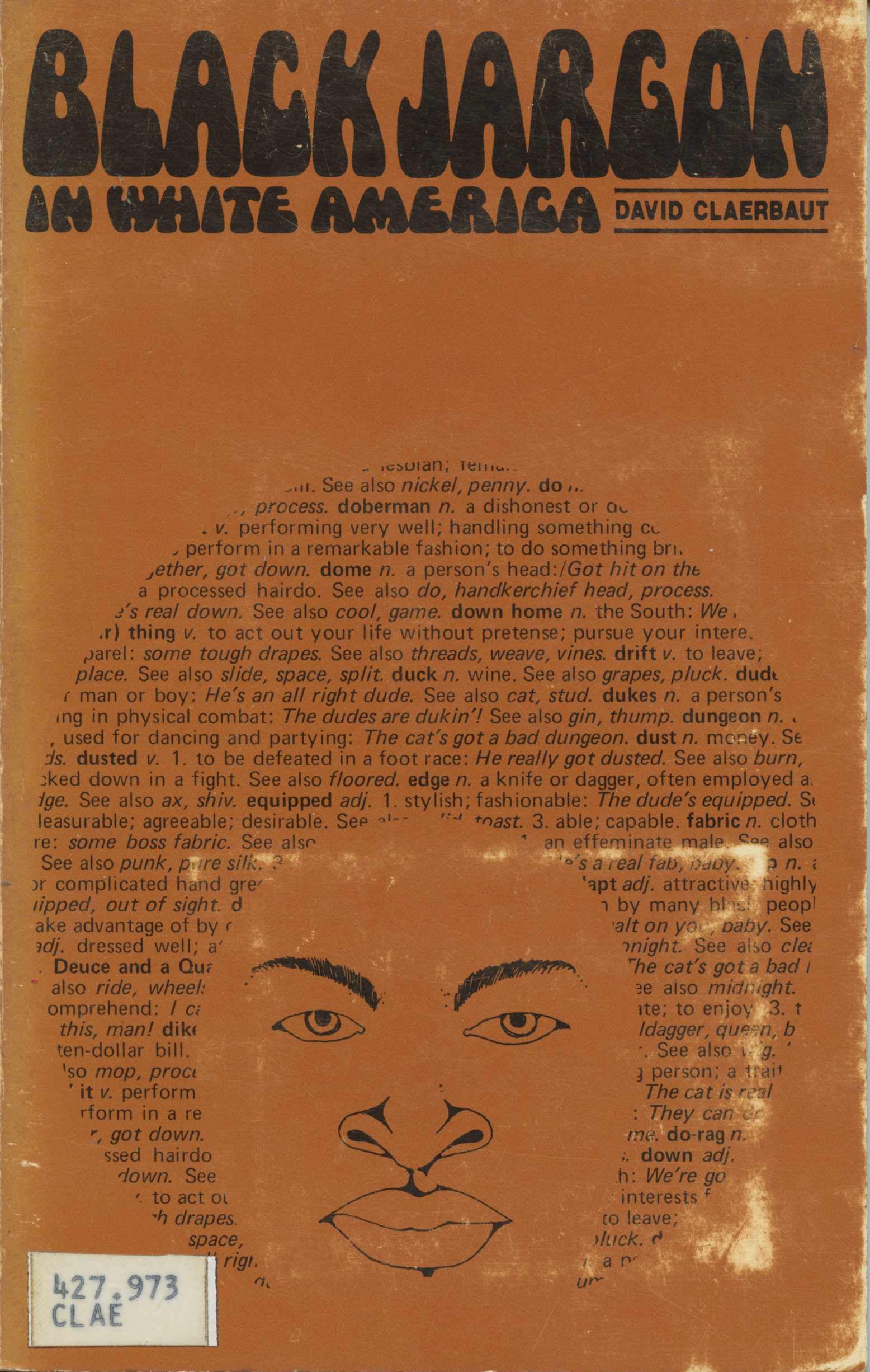 Black jargon in white America, used book depot