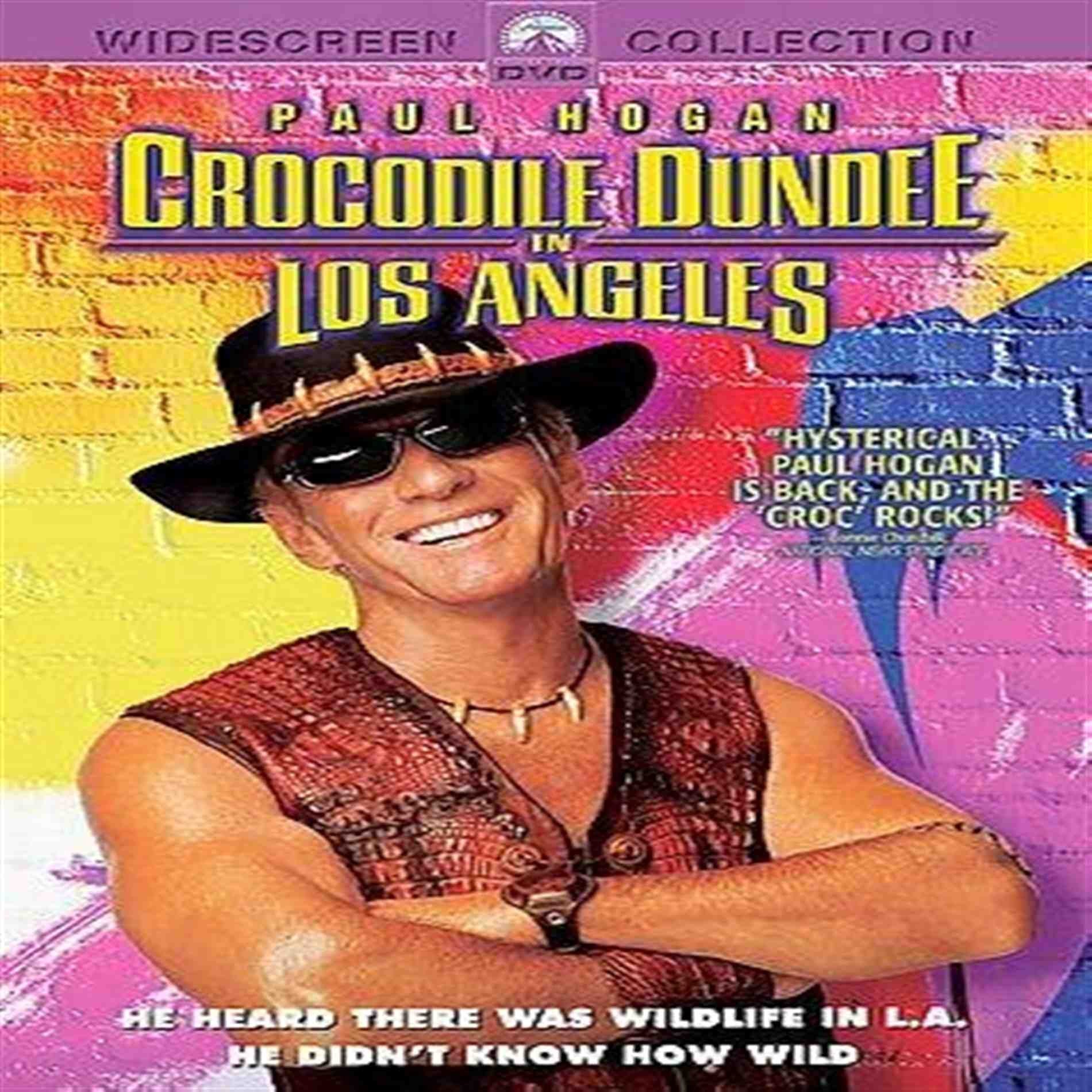 Crocodile Dundee in Los Angeles used book depot
