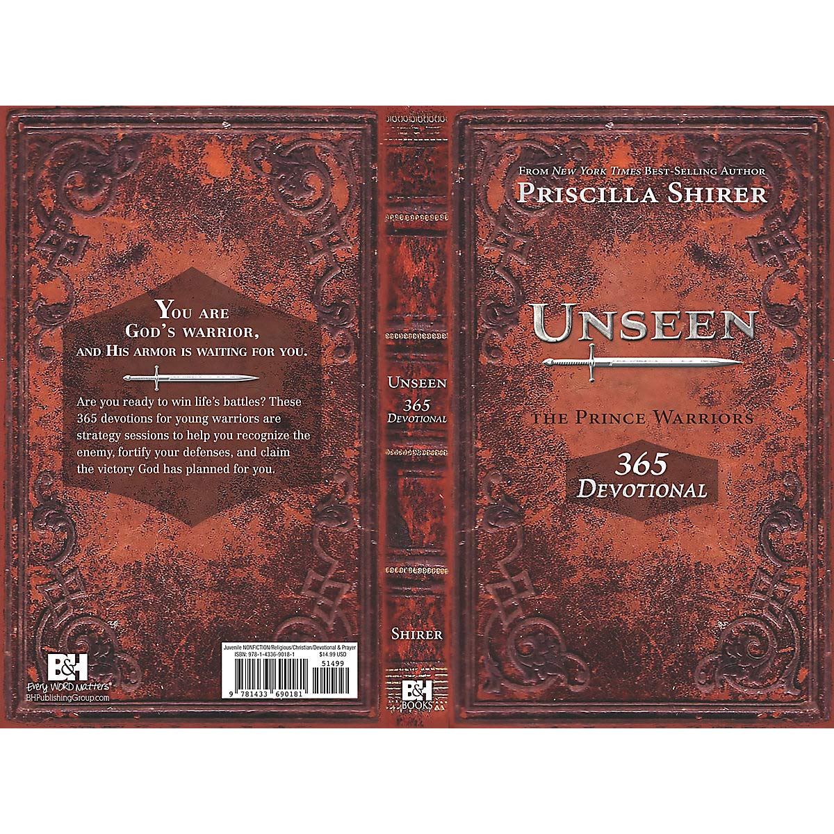 Unseen: The Prince Warriors 365 Devotional used book depot