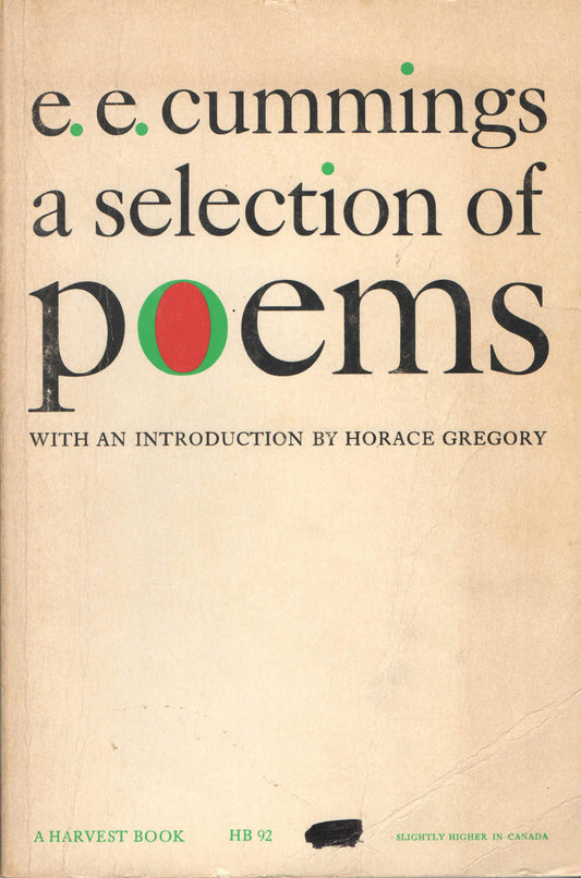 E.E.Cummings: A Selection of Poems