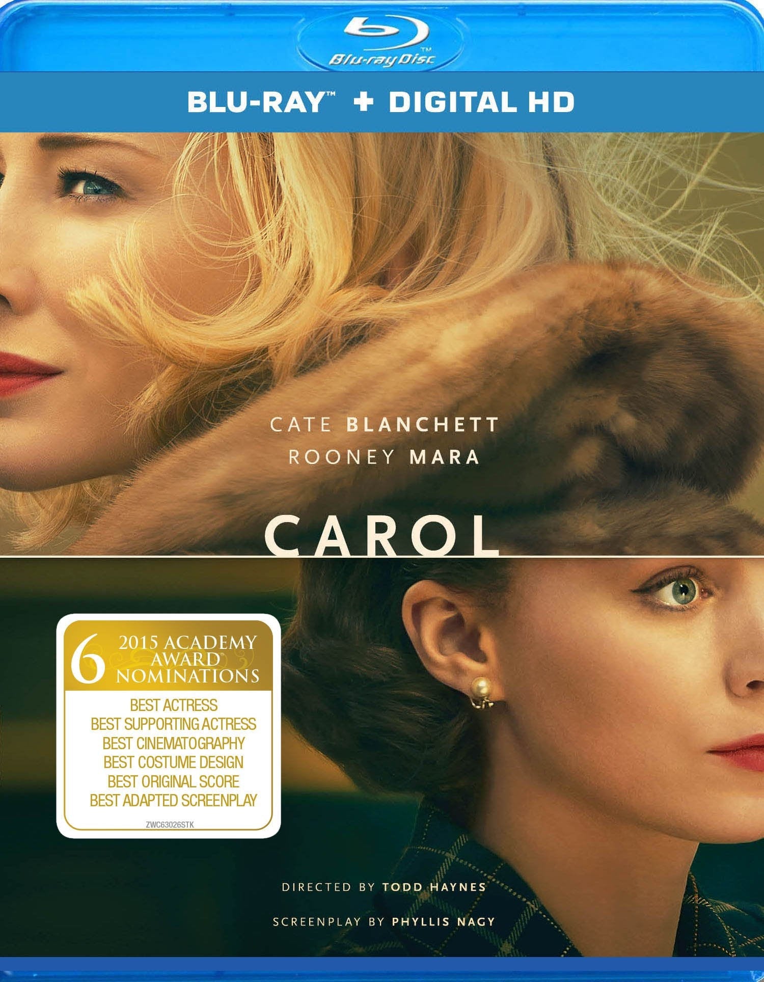 Carol - BLURAY, Digital HD [Blu-ray] used book depot
