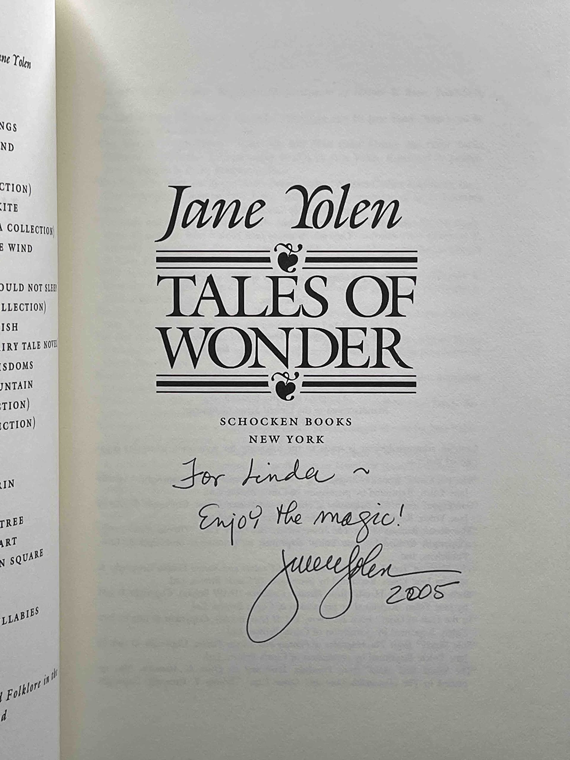 Tales of Wonder used book depot