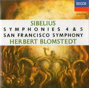 Sibelius: Symphonies Nos. 4 & 5 used book depot