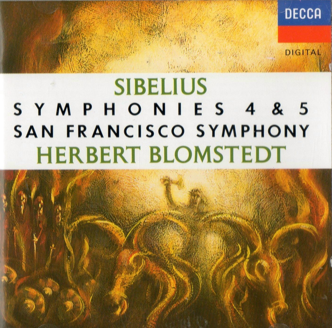 Sibelius: Symphonies Nos. 4 & 5 used book depot