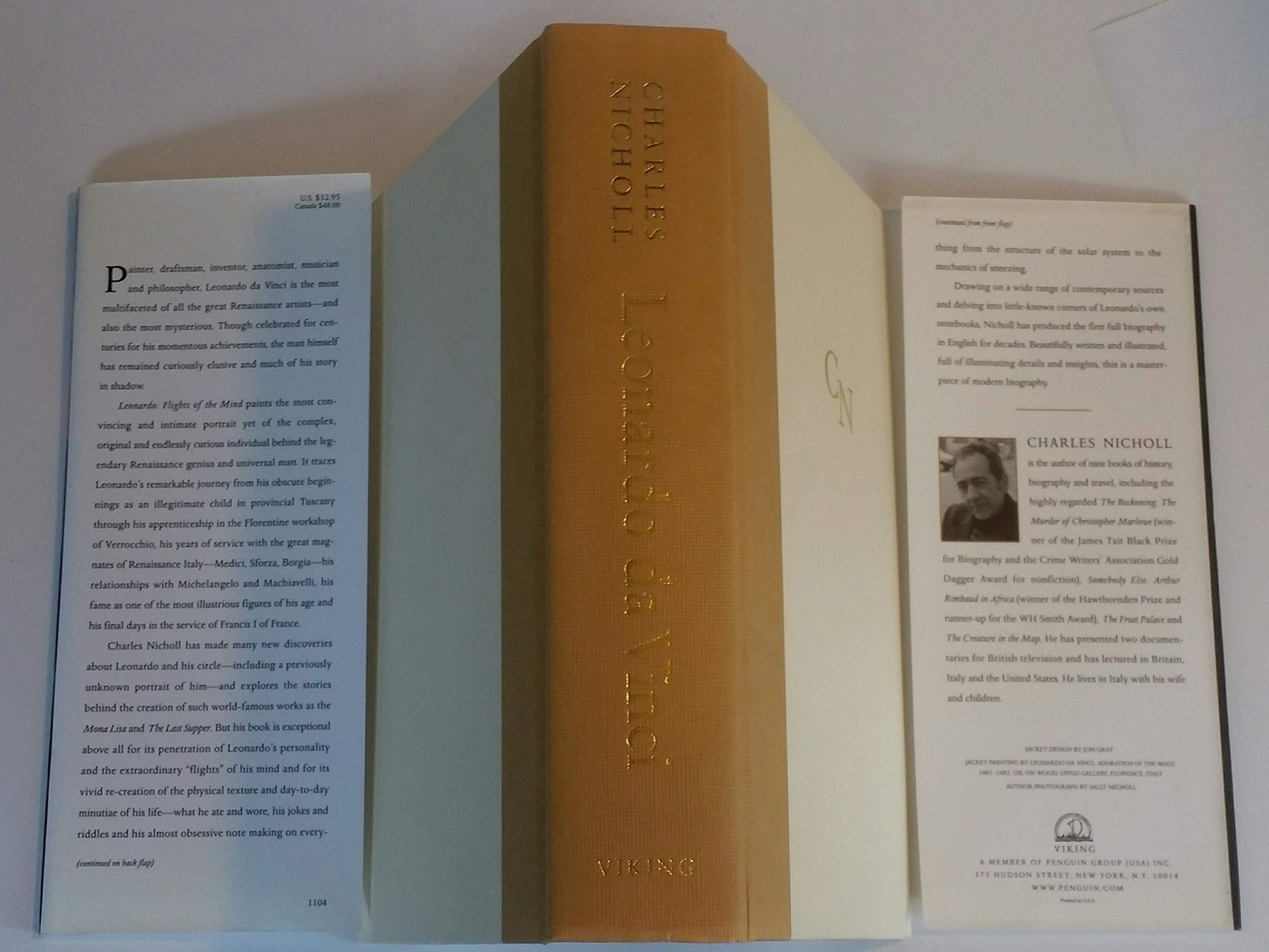 Leonardo da Vinci: Flights of the Mind: A Biography used book depot