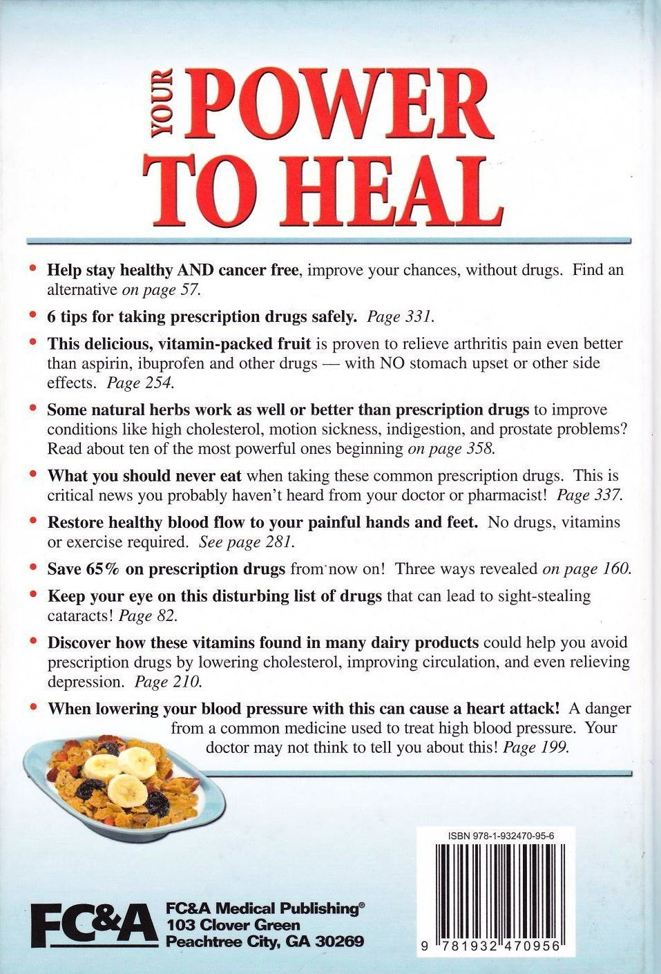 Your Power To Heal (Incredible Natural Ways to Manage Your Weight, Fight Diabetes, Etc.) used book depot