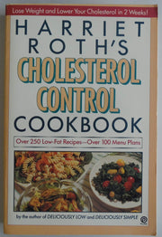 Harriet Roth's Cholesterol Control Cookbook used book depot