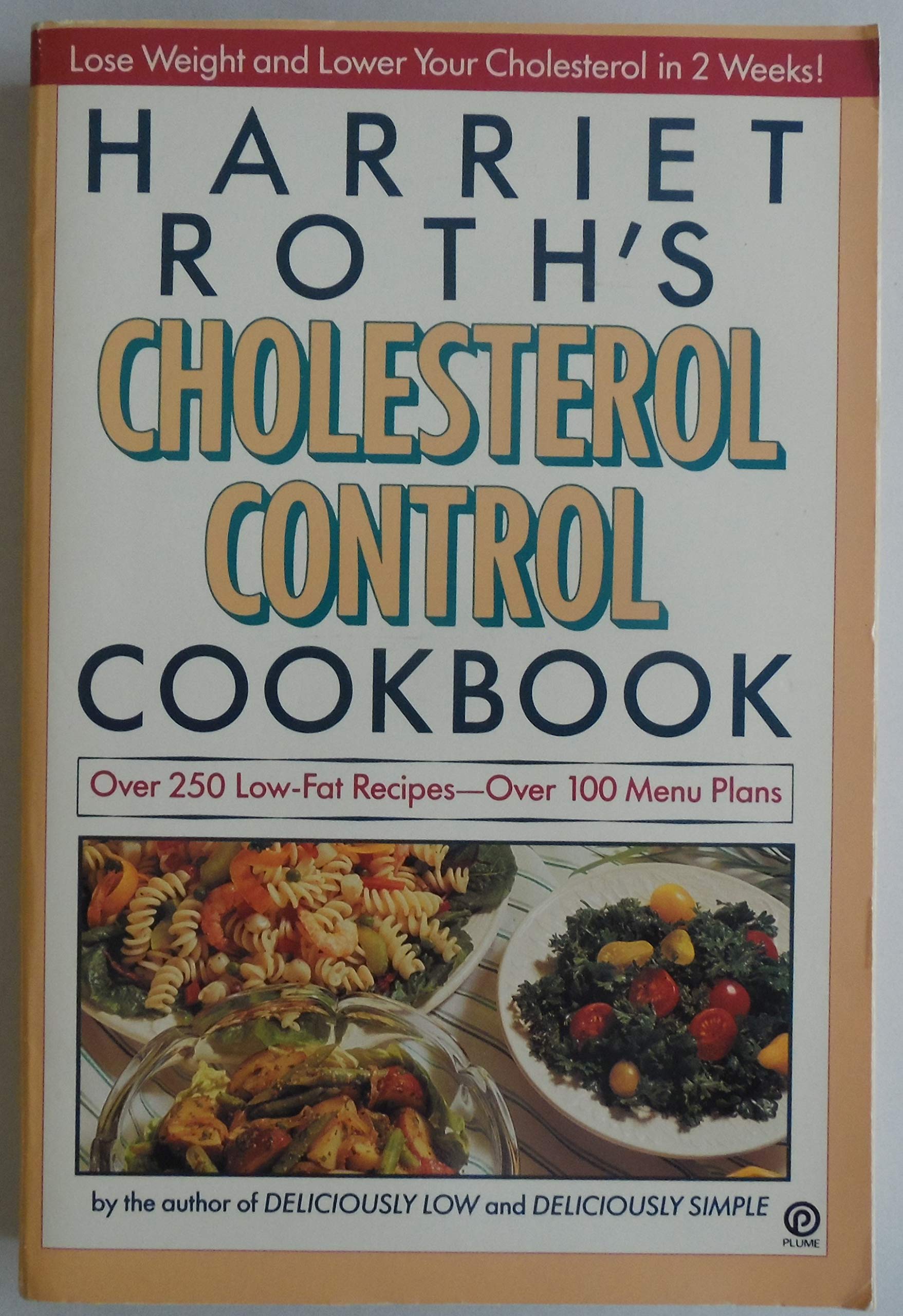 Harriet Roth's Cholesterol Control Cookbook used book depot