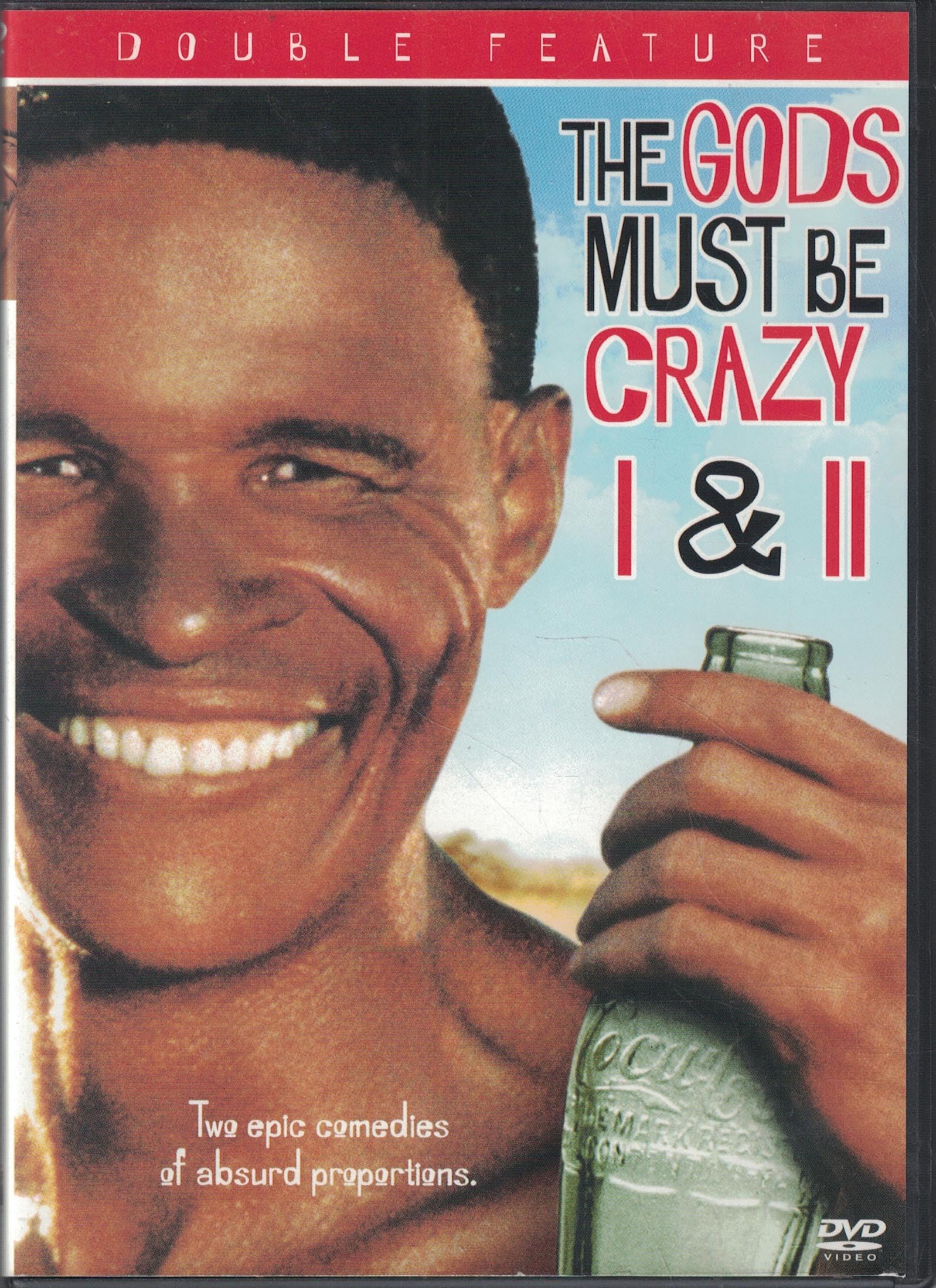 The Gods Must Be Crazy I / The Gods Must Be Crazy II (Double Feature) [DVD] used book depot