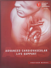 Advanced Cardiovascular Life Support Provider Manual used book depot