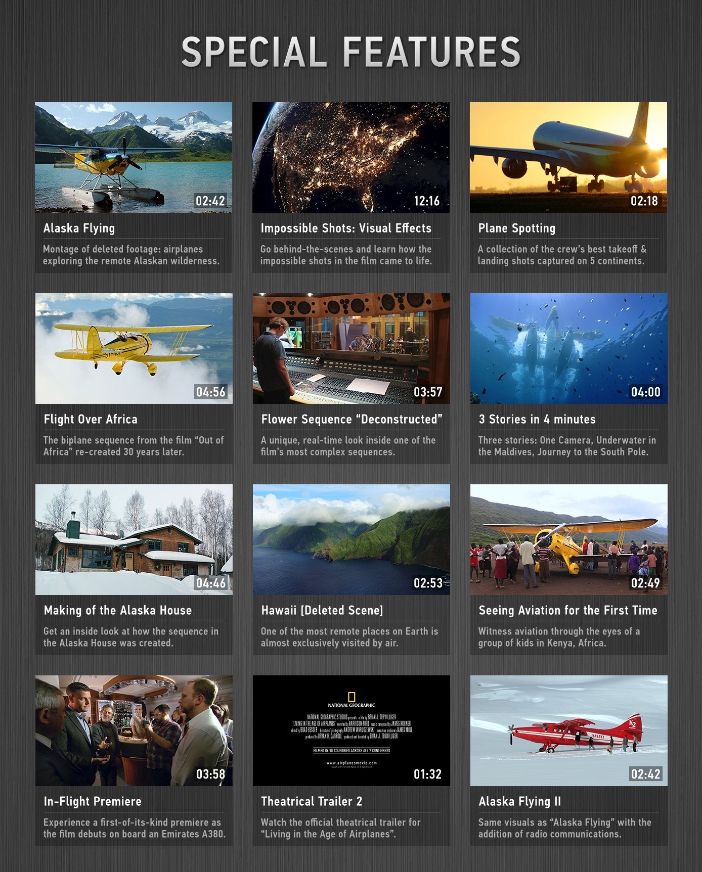 Living in the Age of Airplanes [Blu-ray] used book depot