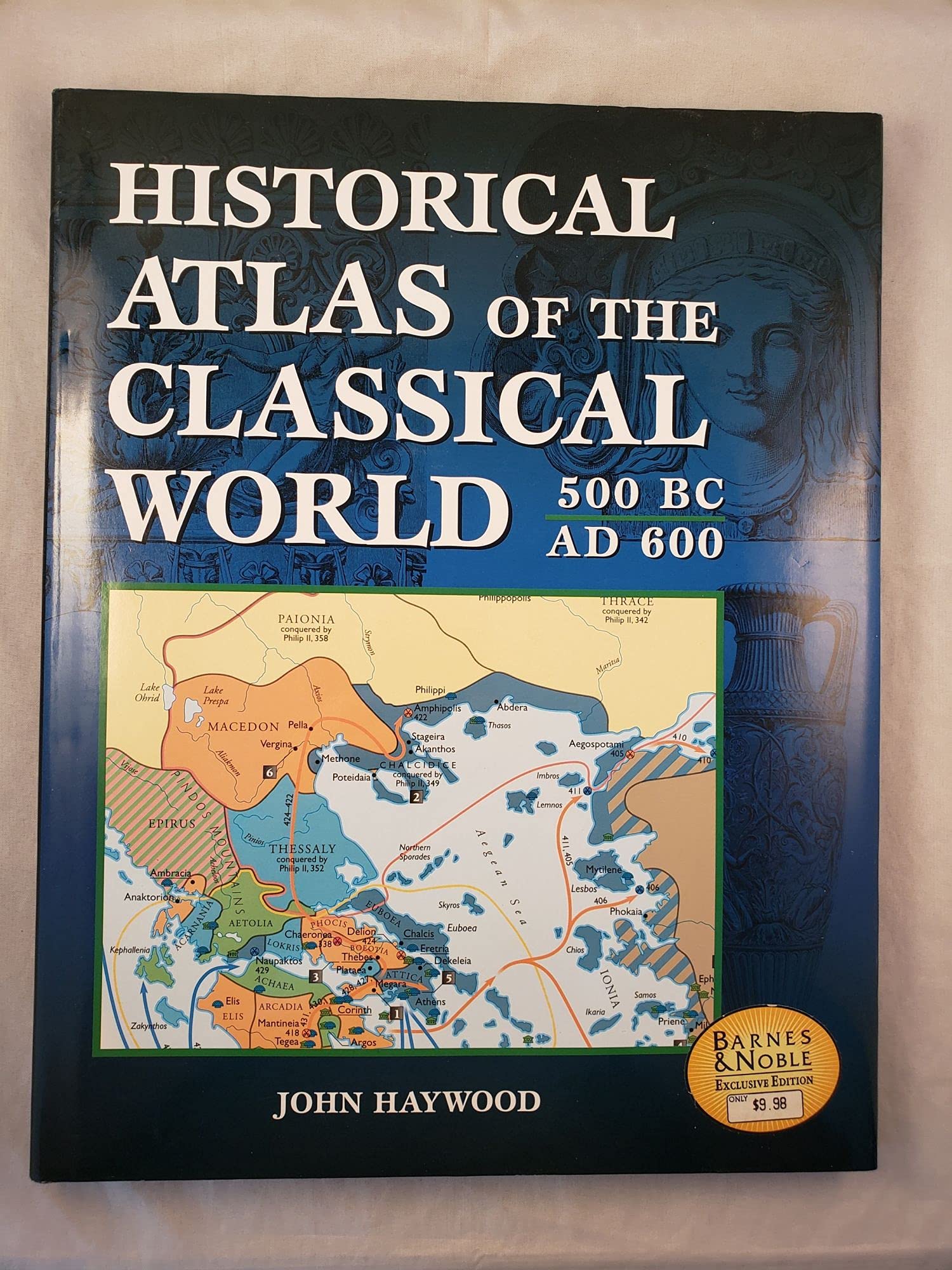Historical Atlas of the Classical World 500 BC - AD 600 used book depot