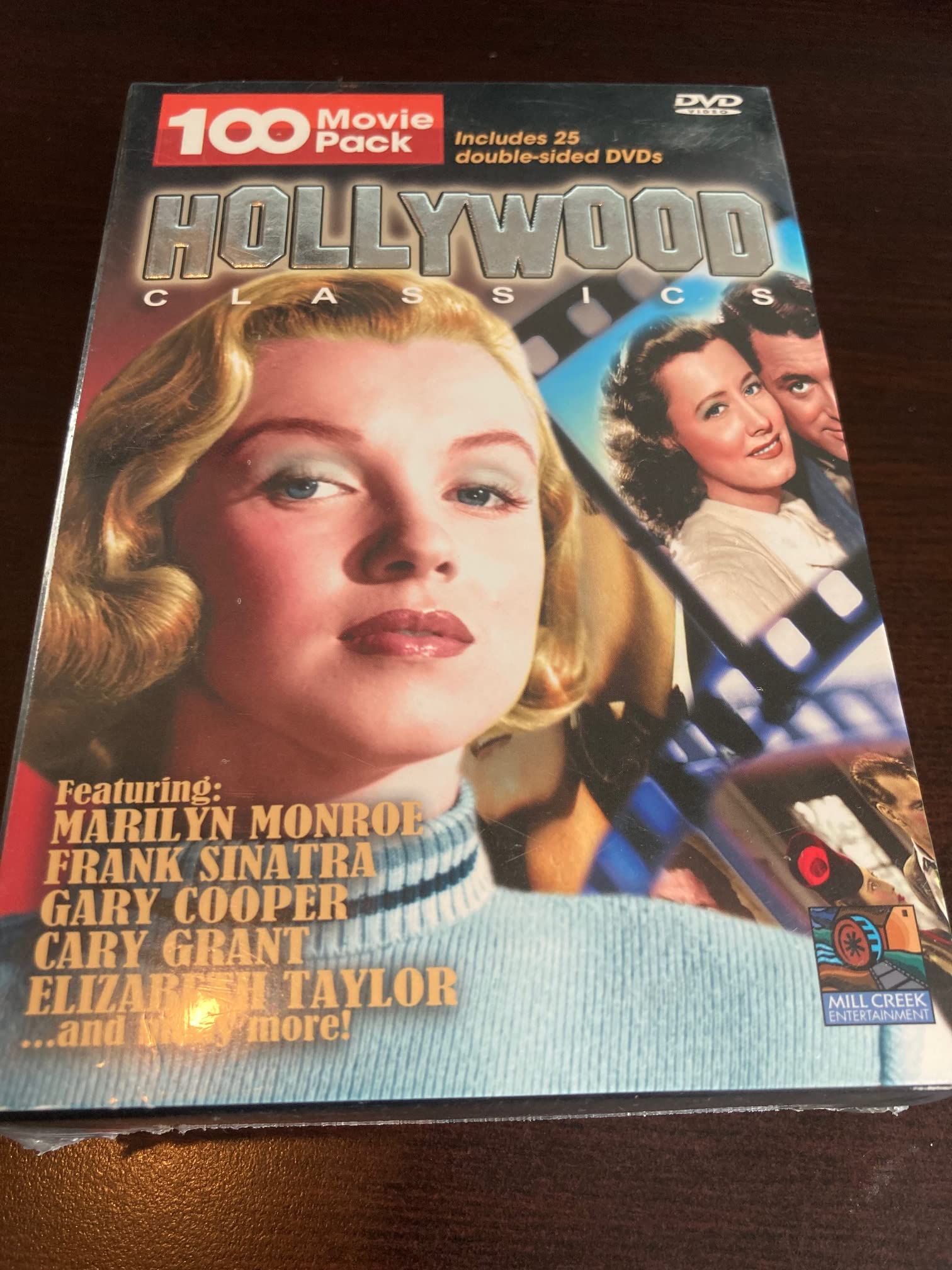 Hollywood Classics 100 Movie Pack used book depot