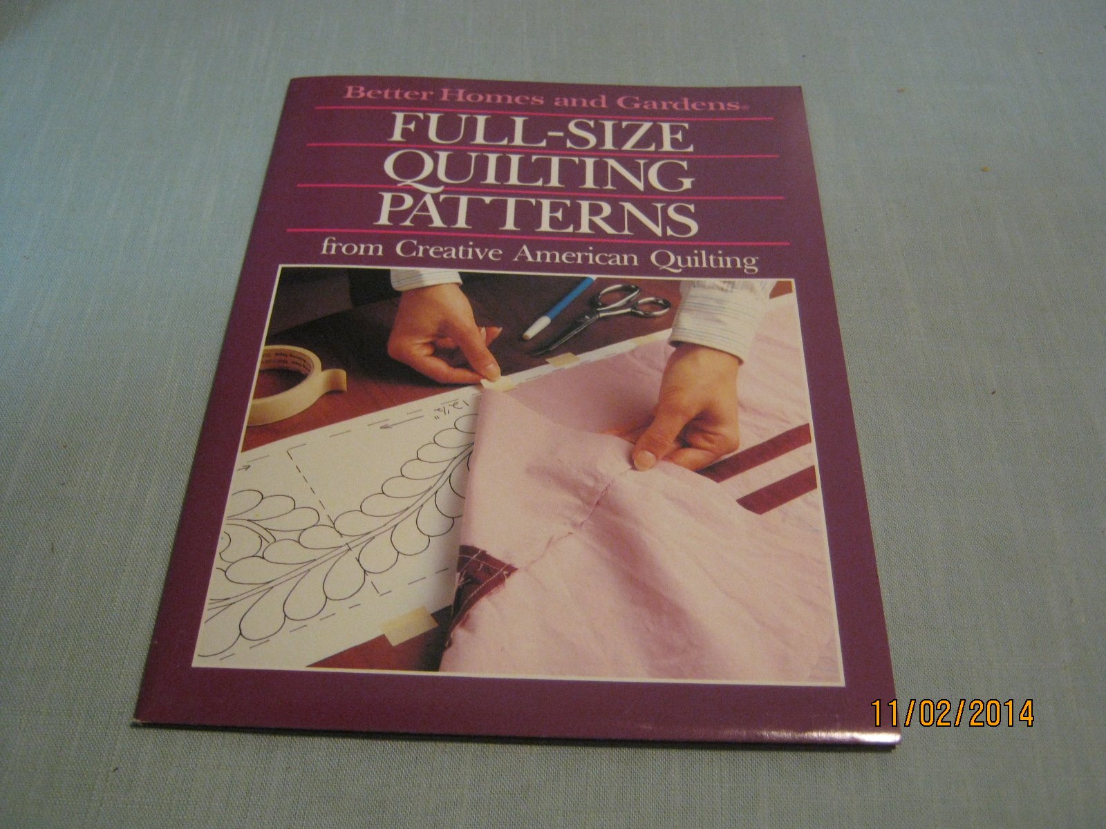 Full-size Quilting Patterns used book depot