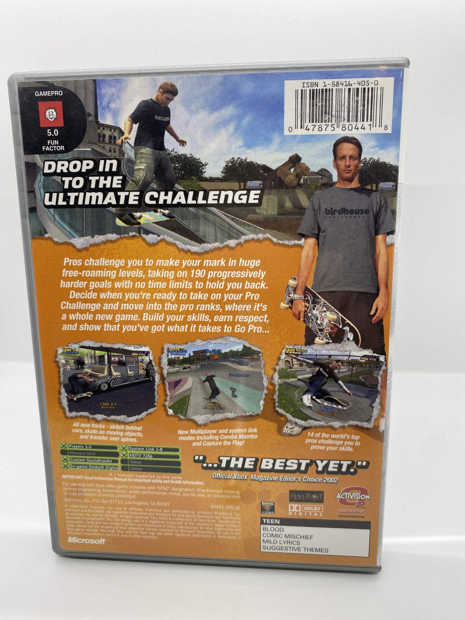 Tony Hawk's Pro Skater 4 - Xbox used book depot