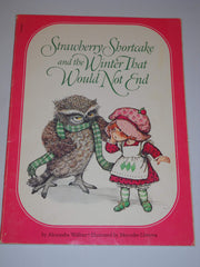Strawberry Shortcake and the Winter That Would Not End Alexandra Wallner Softcover 1982 used book depot