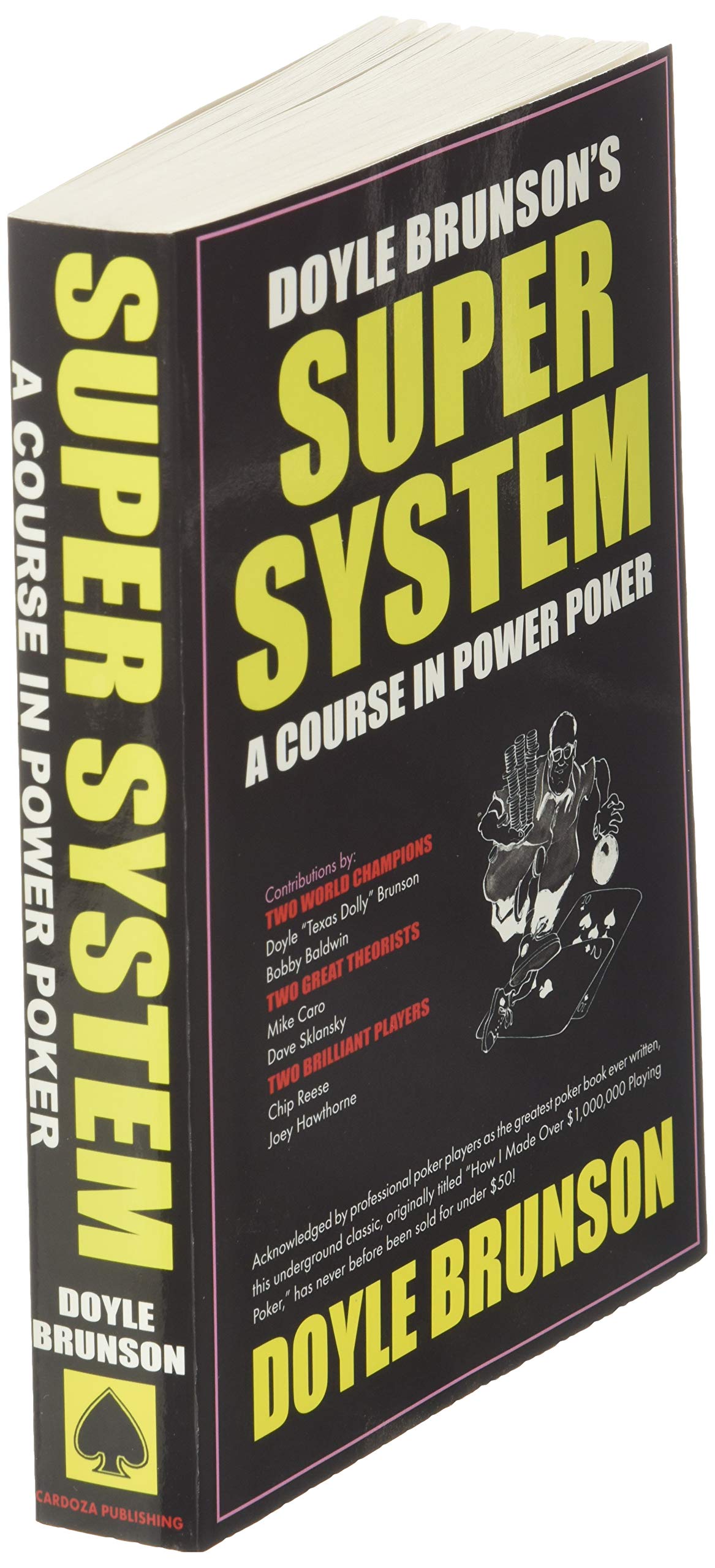 Doyle Brunson's Super System used book depot
