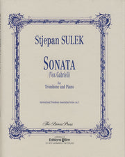 SULEK S. - Sonata (Vox Gabrieli) para Trombon y Piano used book depot