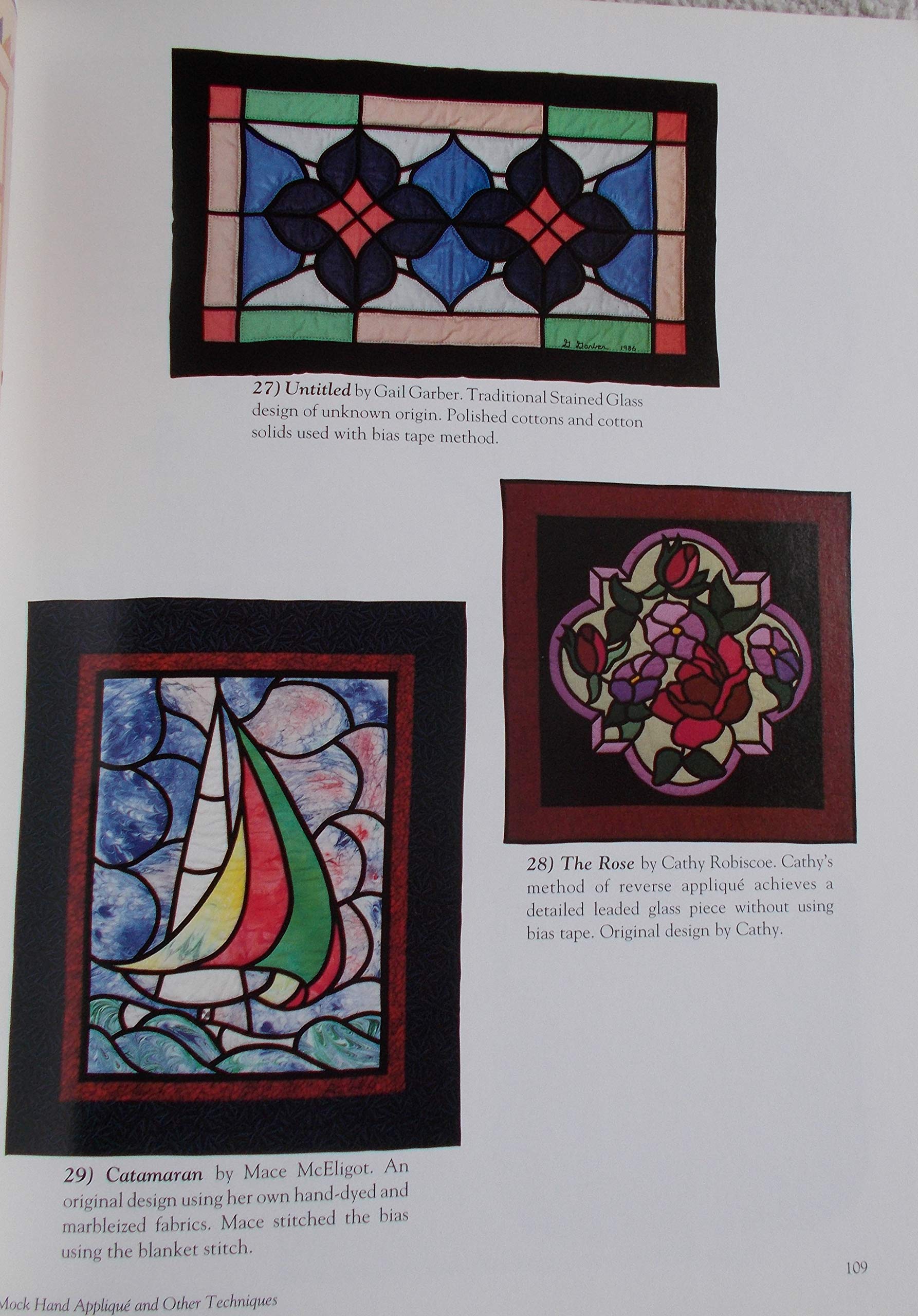 Mastering Machine Applique: The Satin Stitch/Mock Hand Applique and Other Techniques used book depot