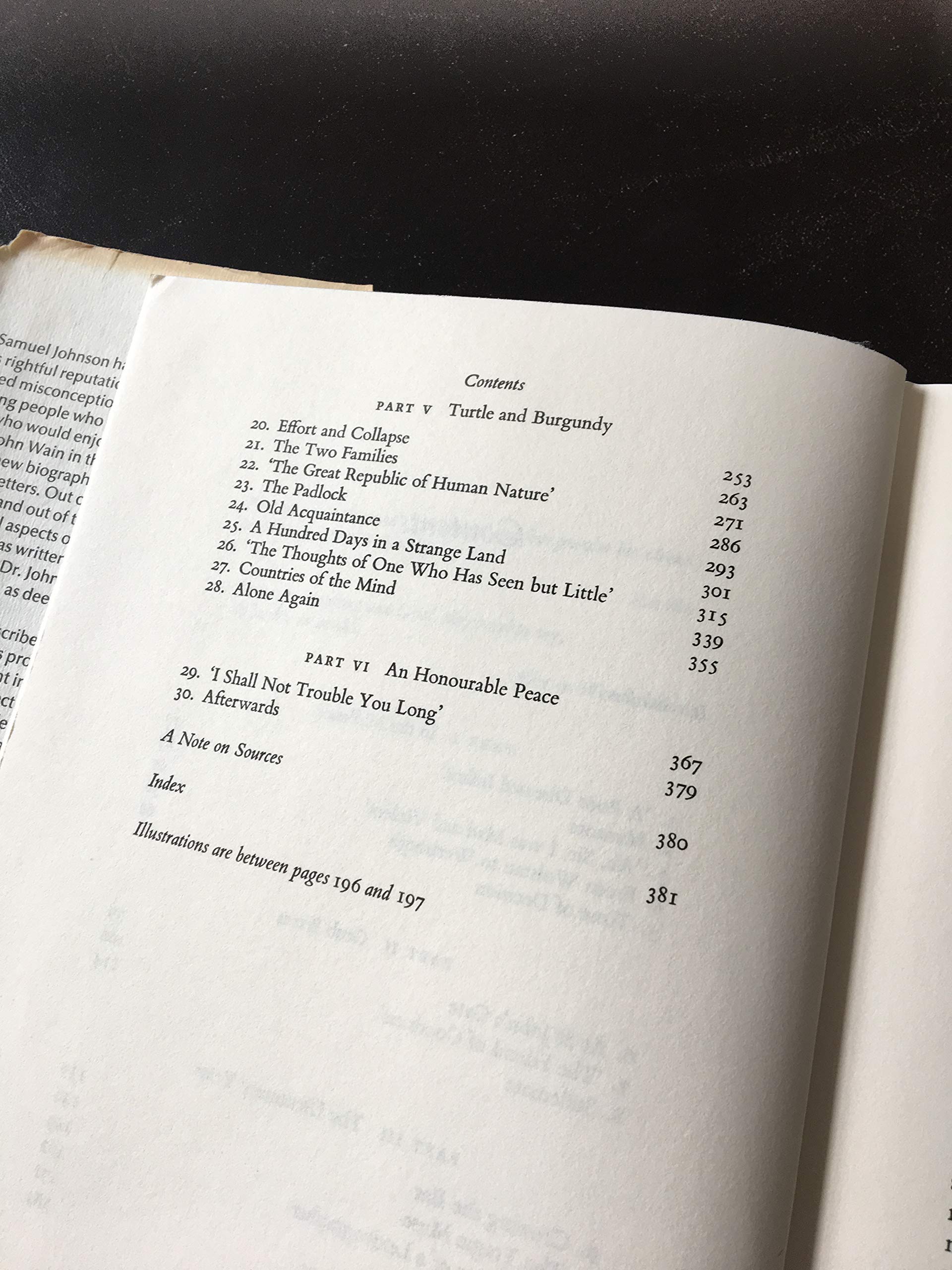 Samuel Johnson: A biography used book depot