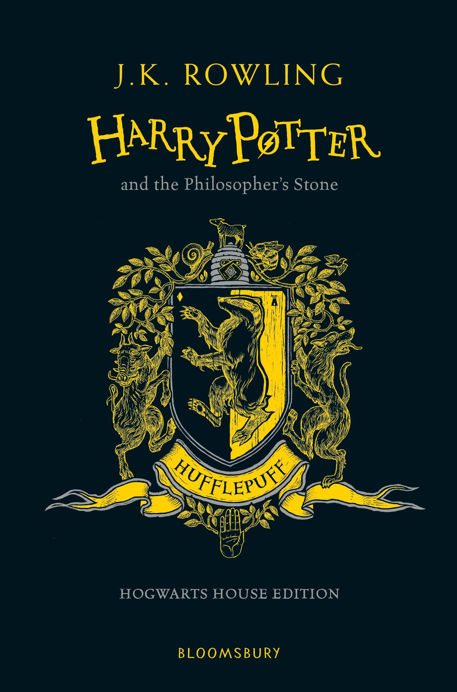 Harry Potter and the Philosopher's Stone - Hufflepuff Edition used book depot