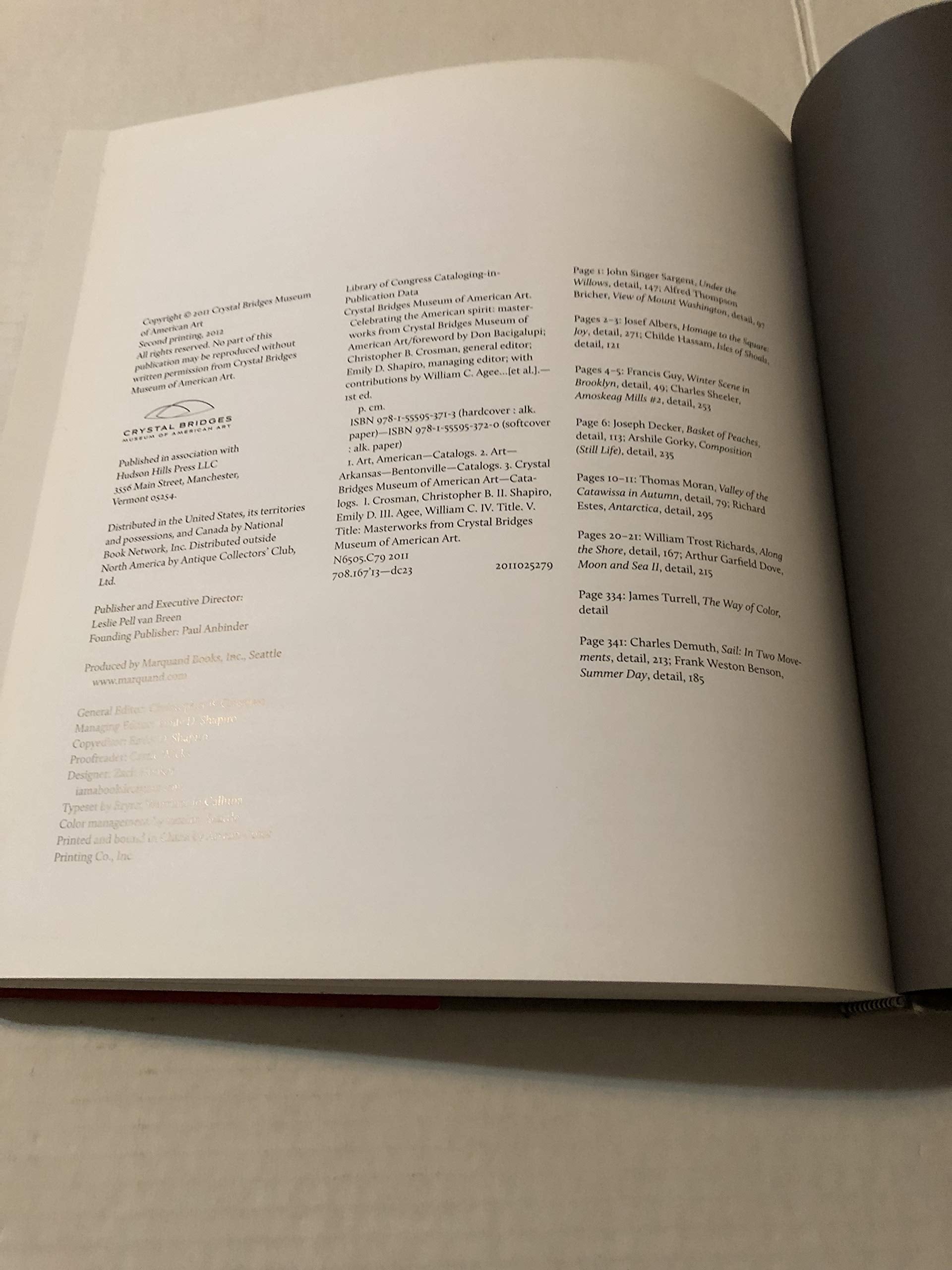 Celebrating the American Spirit: Masterworks from Crystal Bridges Museum of American Art used book depot