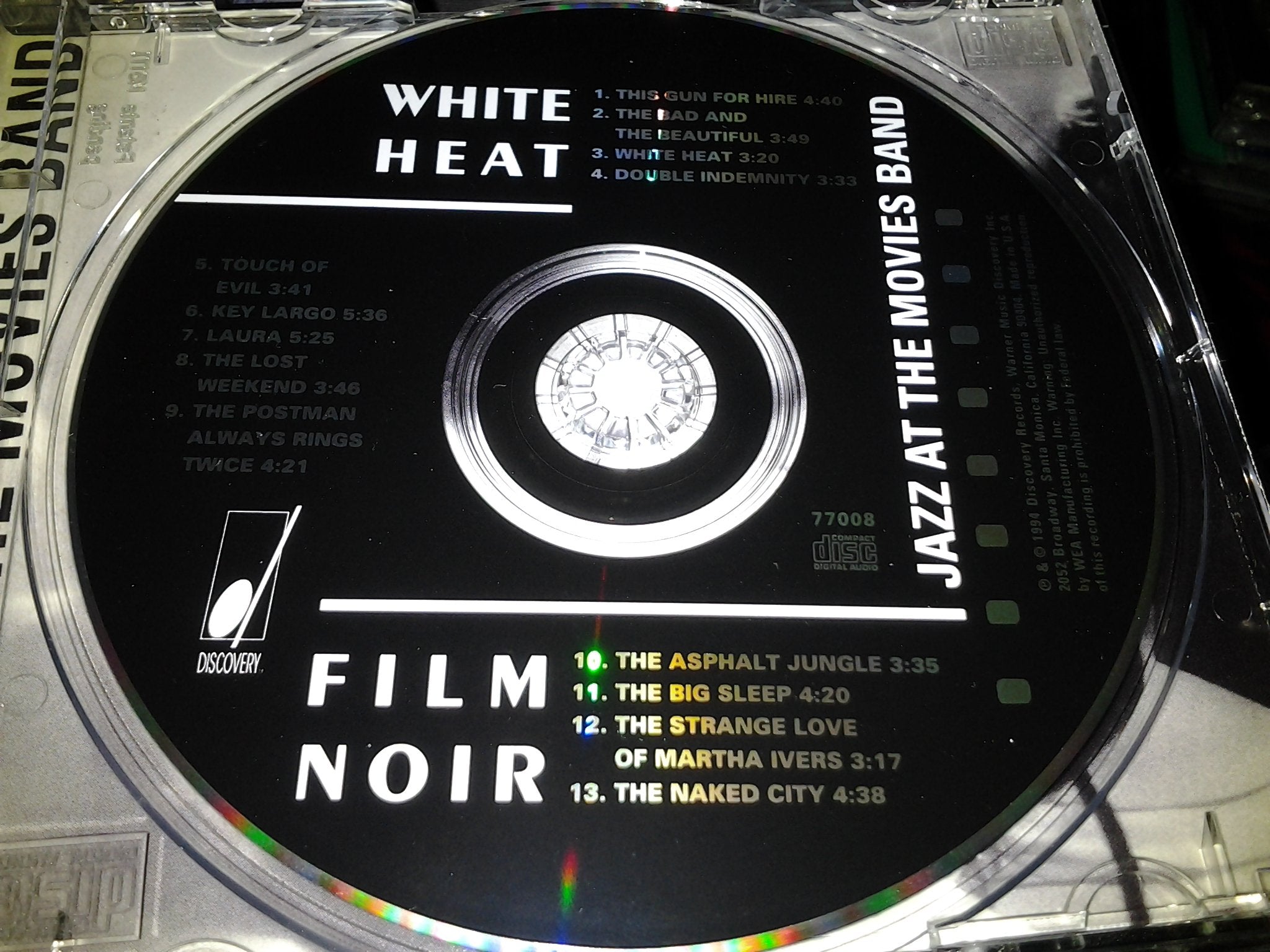 White Heat Film Noir used book depot