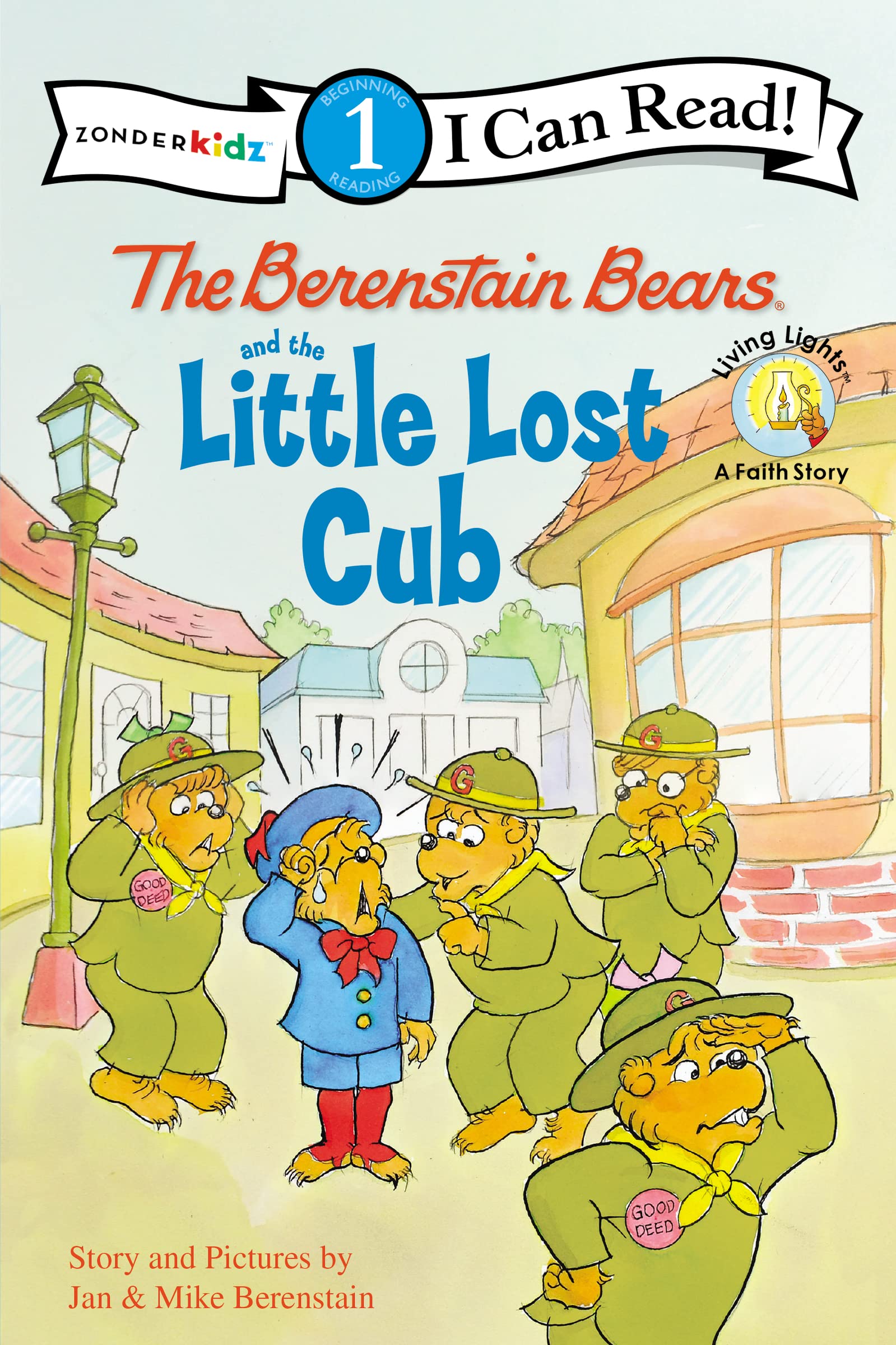The Berenstain Bears and the Little Lost Cub (I Can Read! / Good Deed Scouts / Living Lights) used book depot