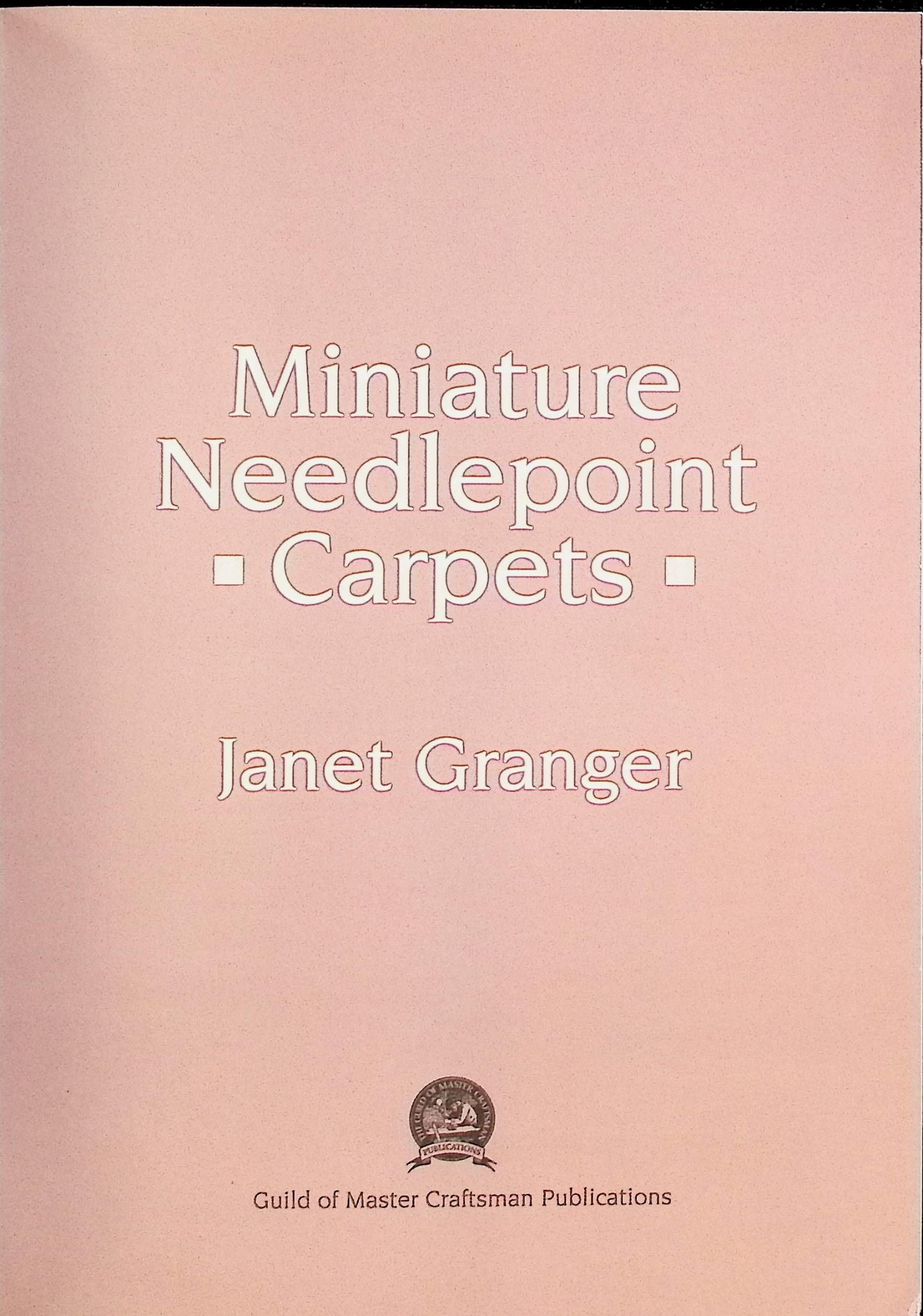 Miniature Needlepoint Carpets used book depot