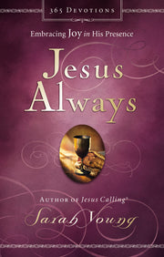 Jesus Always, Padded Hardcover, with Scripture References: Embracing Joy in His Presence (A 365-Day Devotional) used book depot