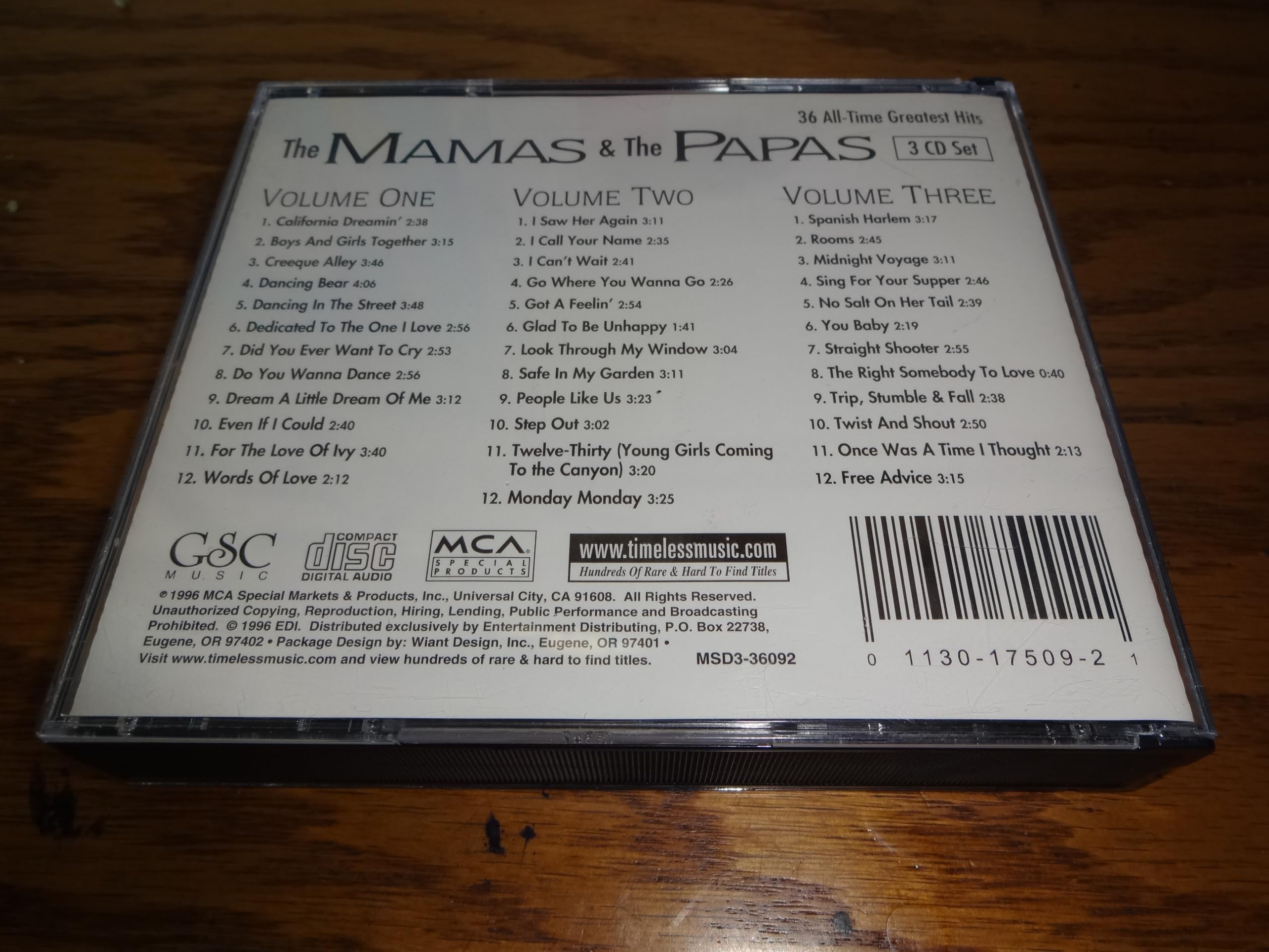 The Mamas & the Papas: 36 All-Time Greatest Hits used book depot