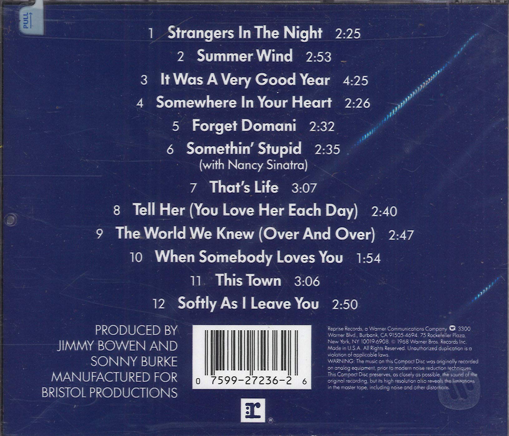 Frank Sinatra's Greatest Hits used book depot