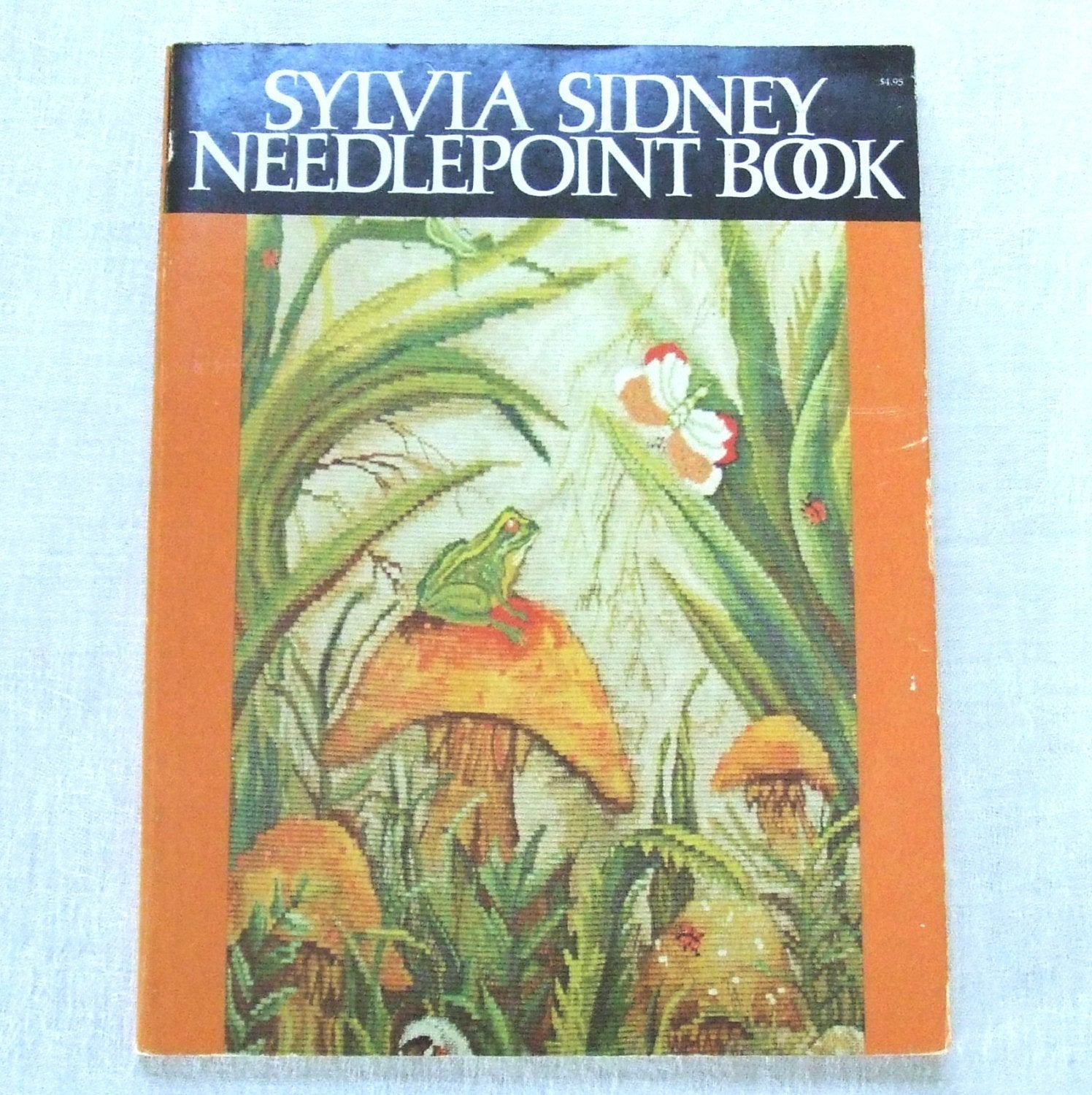 Sylvia Sidney needlepoint book used book depot