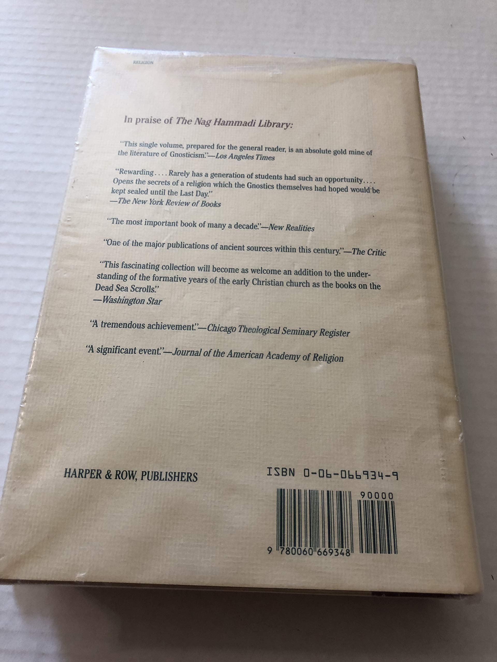 The Nag Hammadi Library in English used book depot